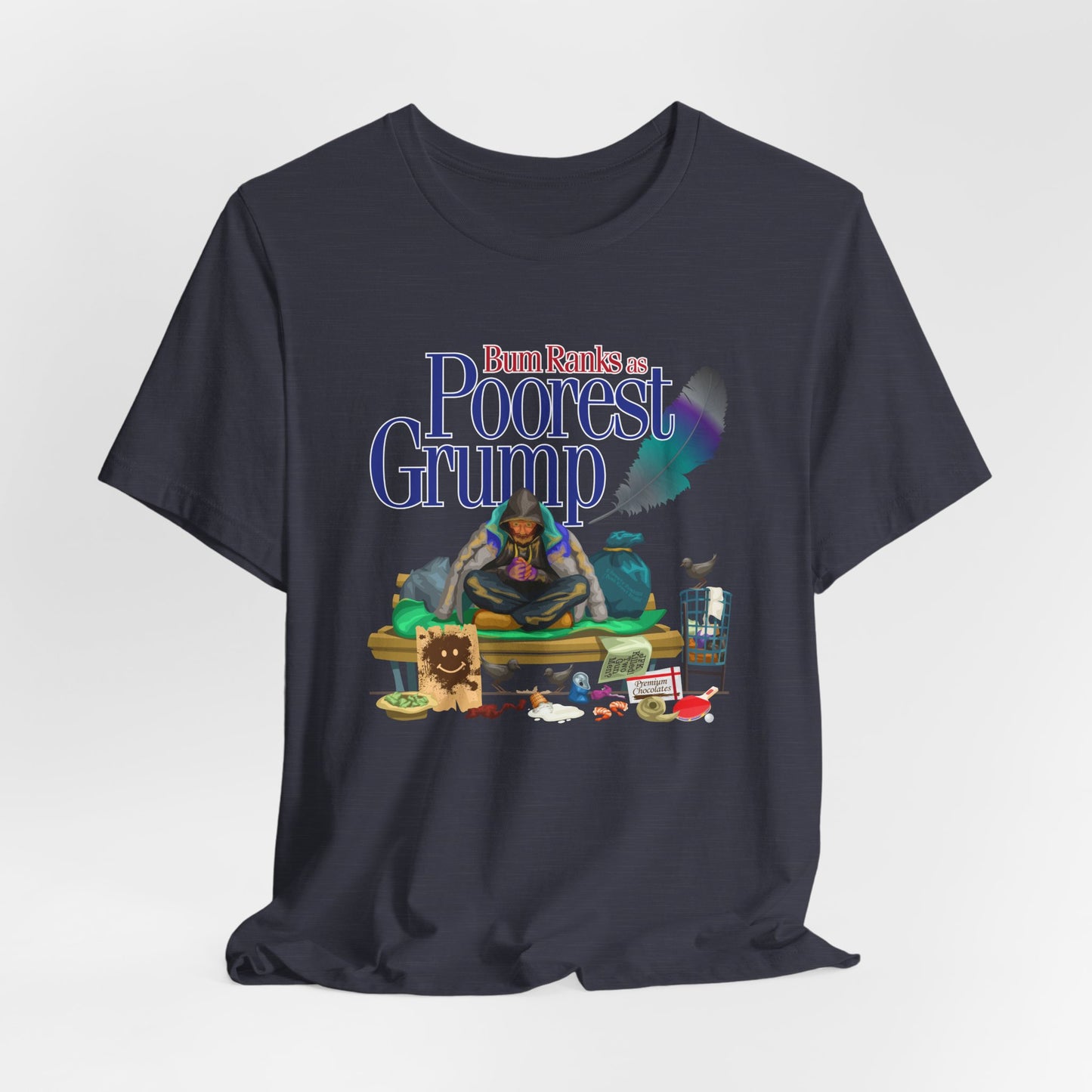 DK146: Poorest Grump - Unisex S/S T-Shirt