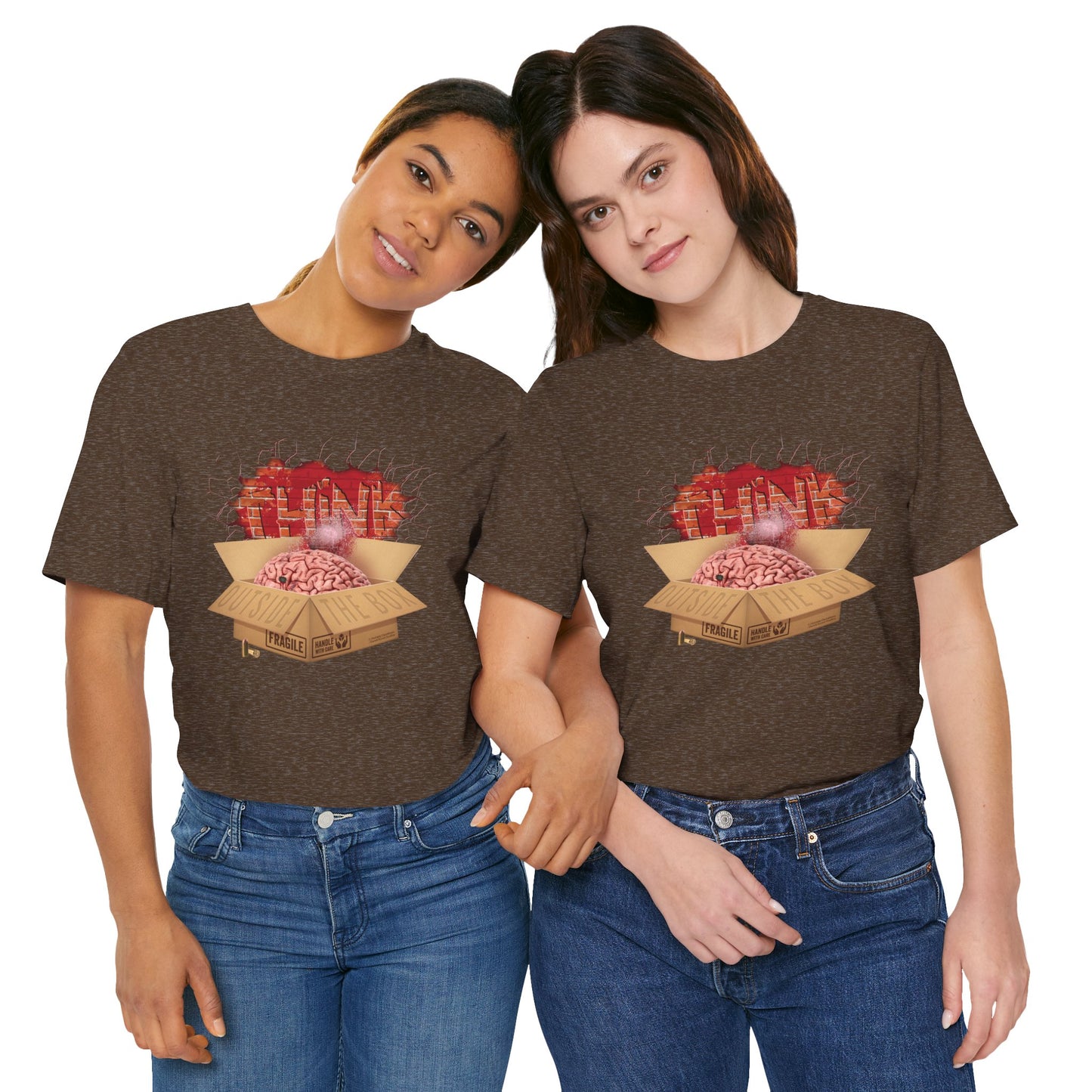 DK194: Think Outside The Box - Unisex S/S T-Shirt