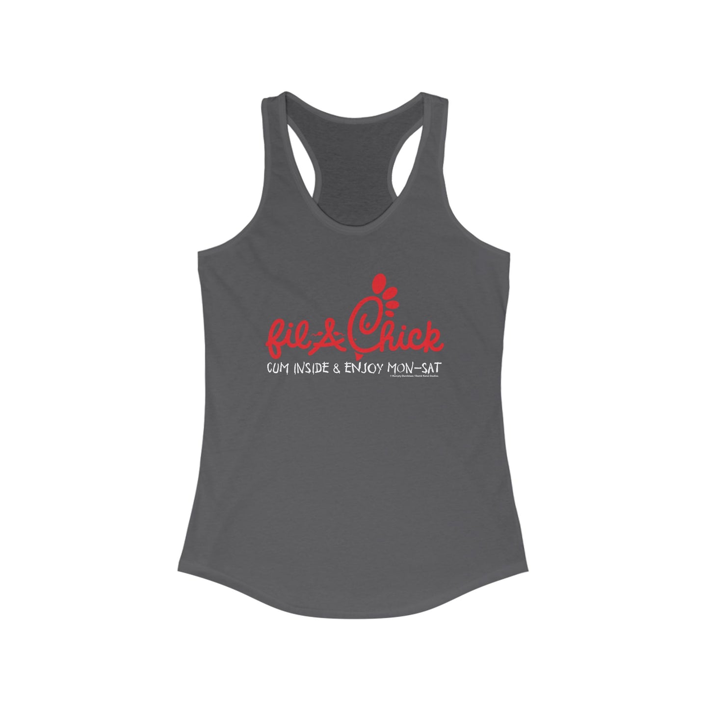 DK87: Fil-A-Chick - Ladies Racerback Tank