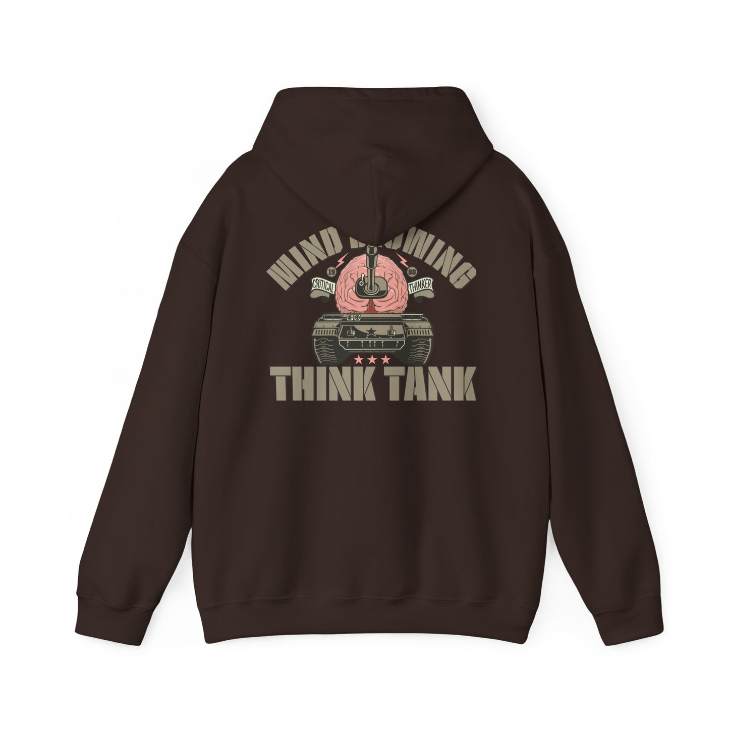 DK125: Think Tank - Adult Hooded Sweatshirt