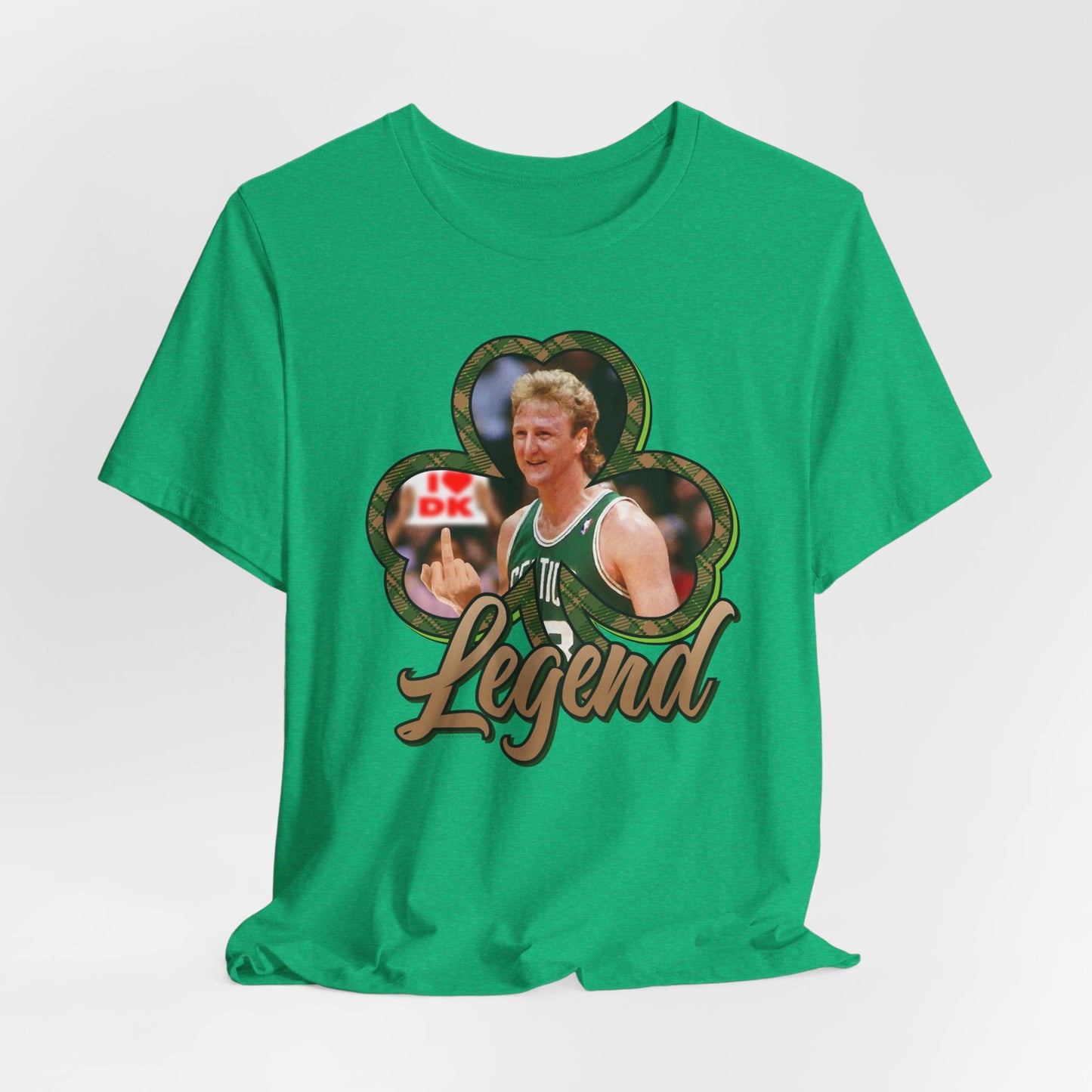 DK33: Give 'em the Bird (Larry Edition) - Unisex S/S T-Shirt