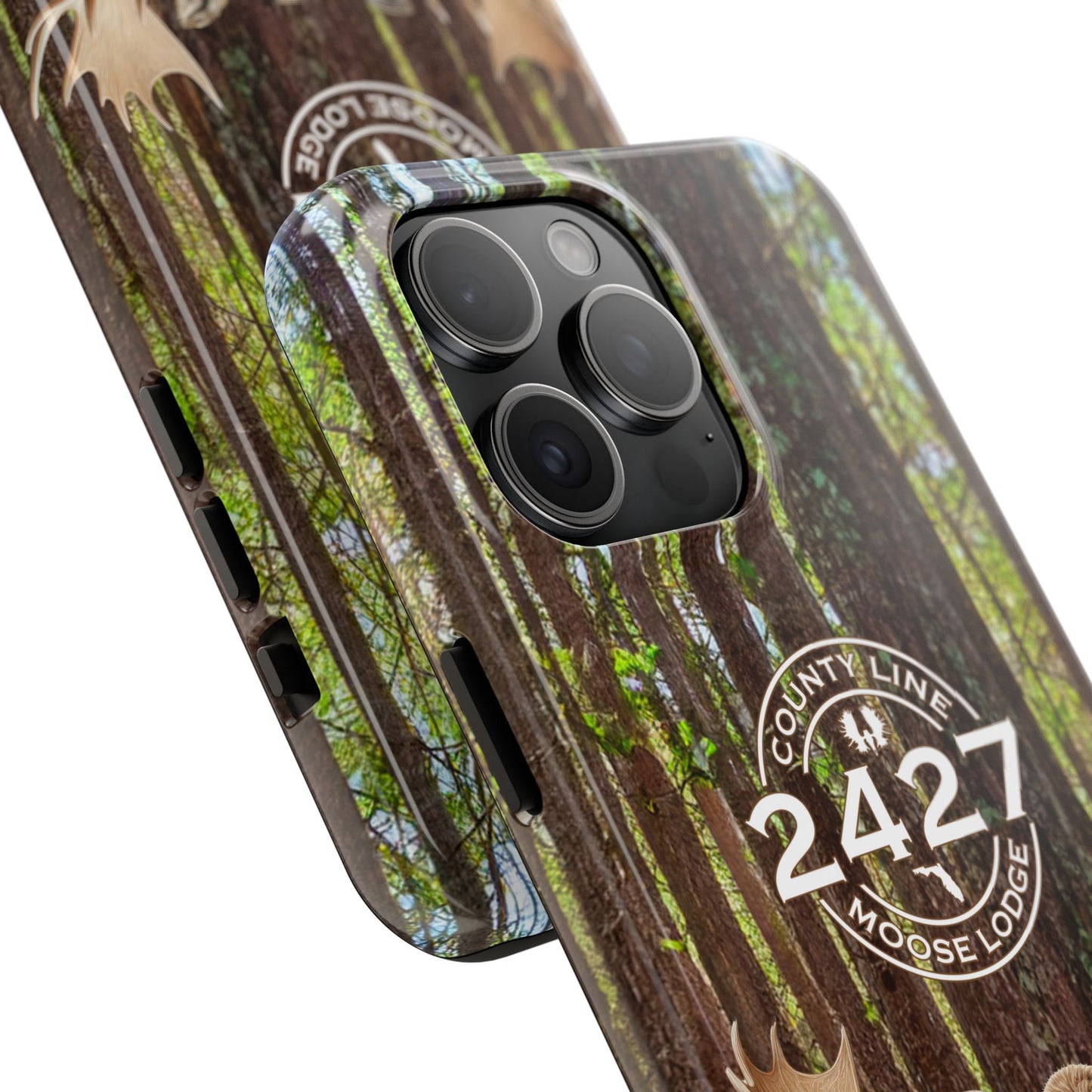 Moose Lodge 2427 - Woodlands Moose - Tough Phone Cases (Select Phone Models)