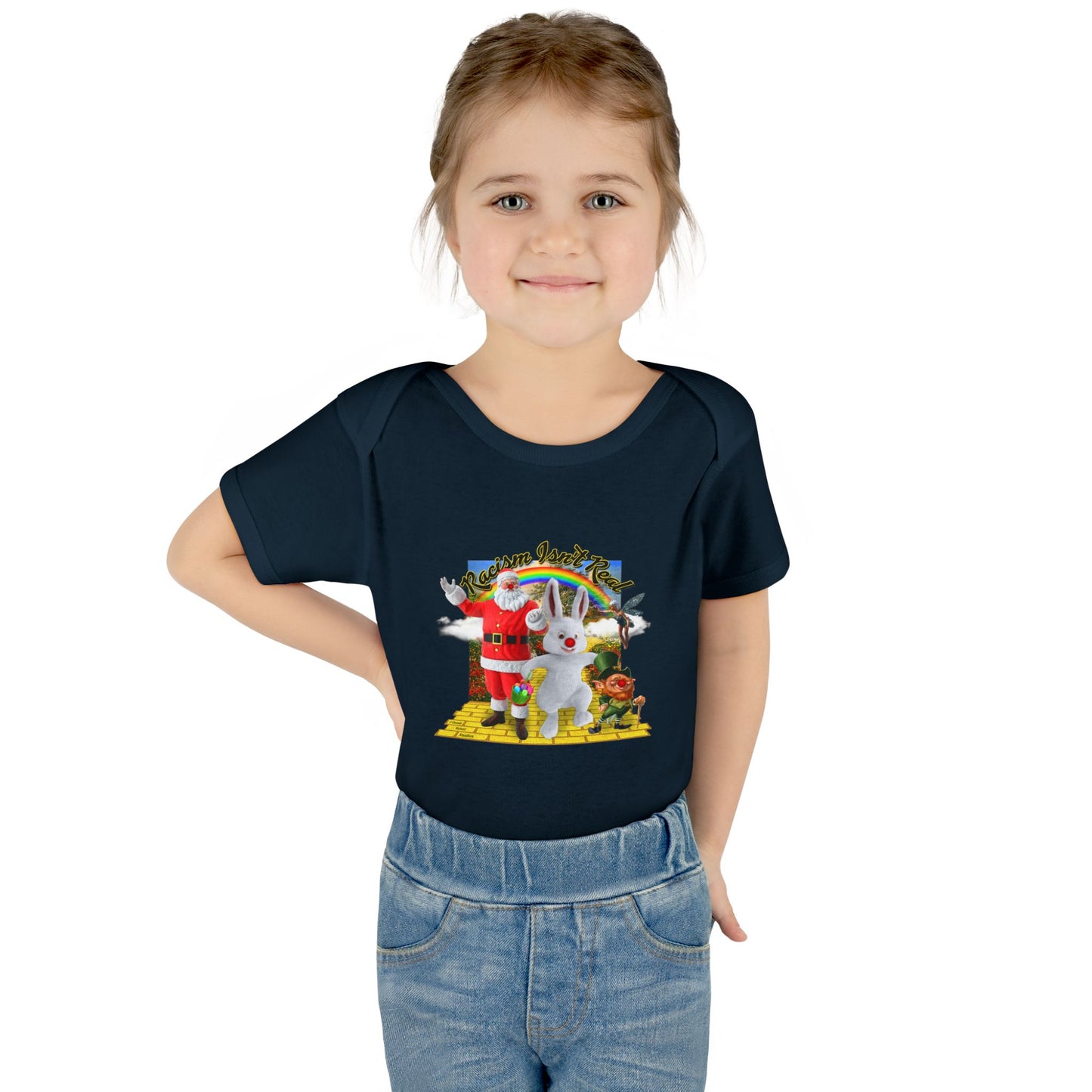 DK68: Racism Isn't Real - Infant Sized Onsie