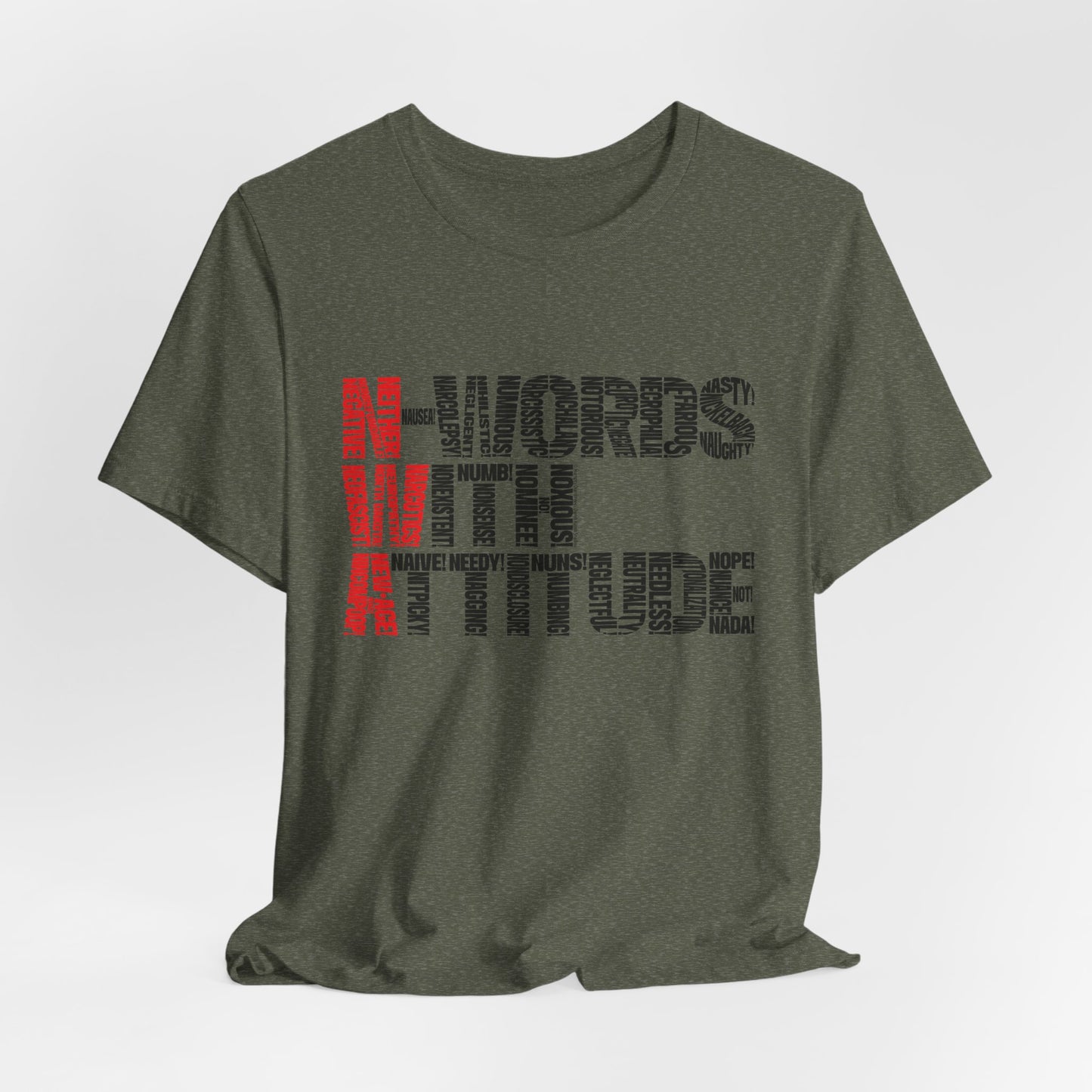 DK235: N-Words!!! (with Attitude Edition) - Unisex S/S T-Shirt