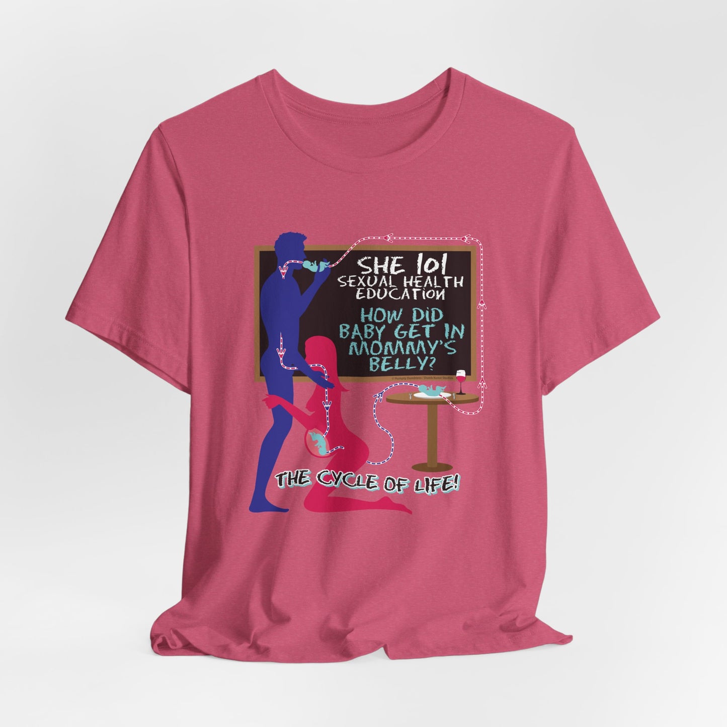 DK184: Baby In The Belly - Unisex S/S T-Shirt