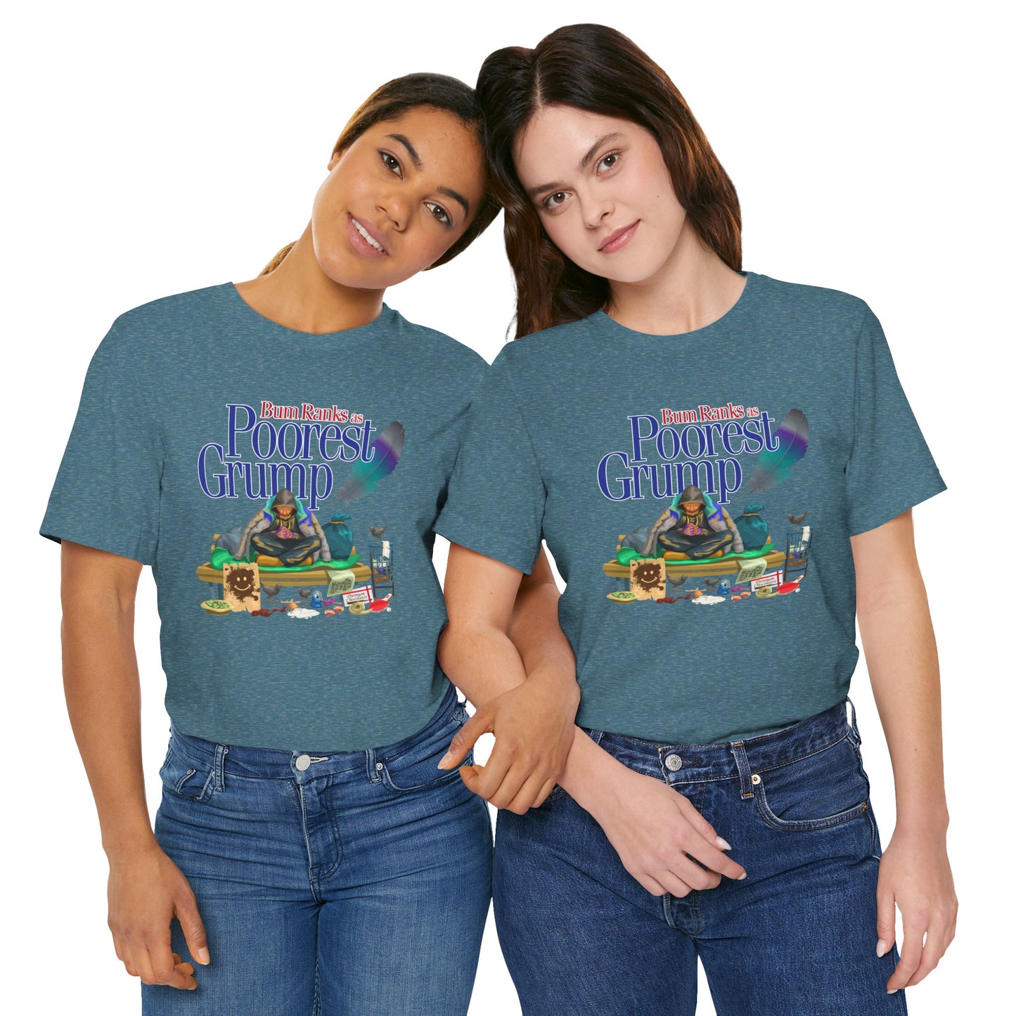 DK146: Poorest Grump - Unisex S/S T-Shirt