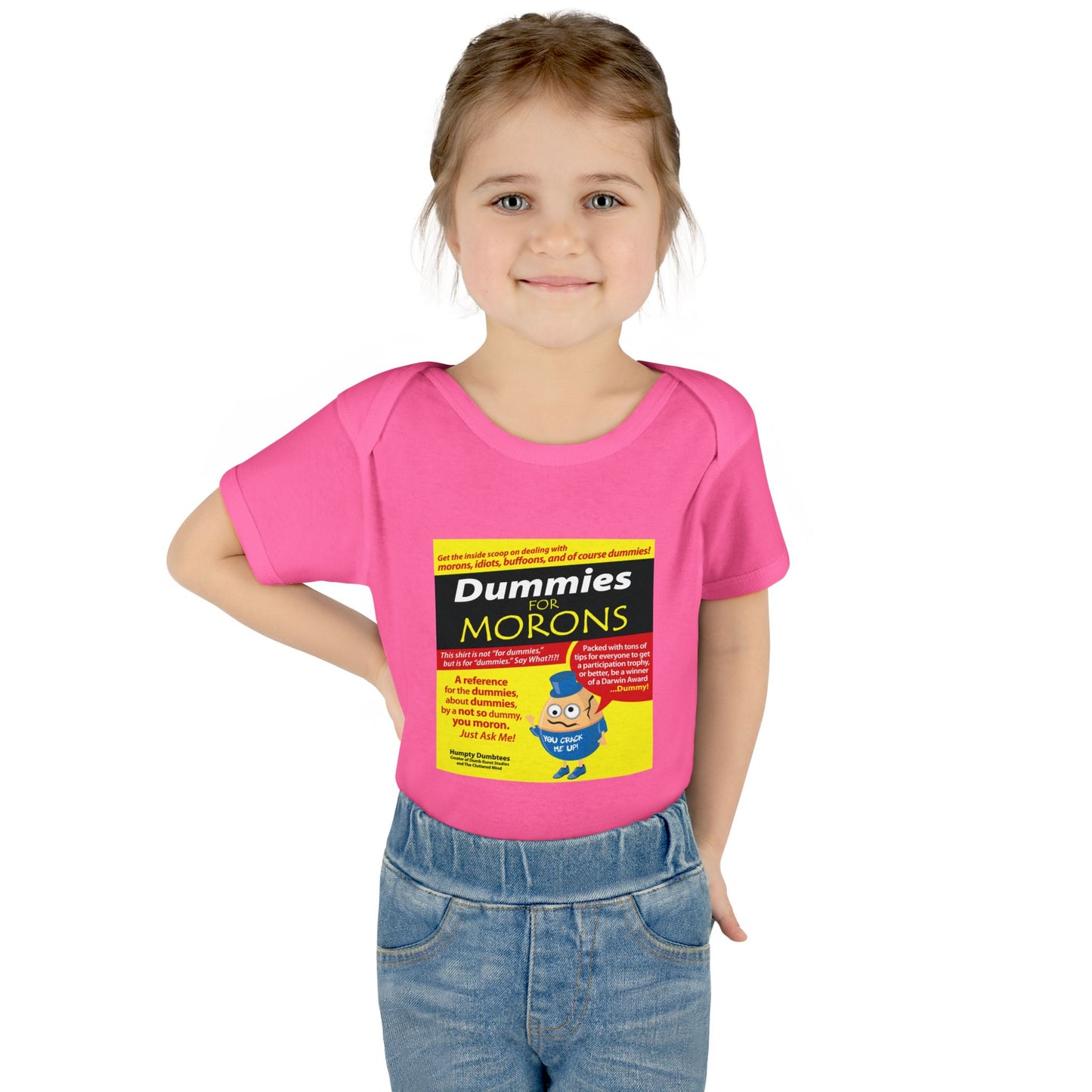 DK111: Dummies For Morons - Infant Sized Onsie