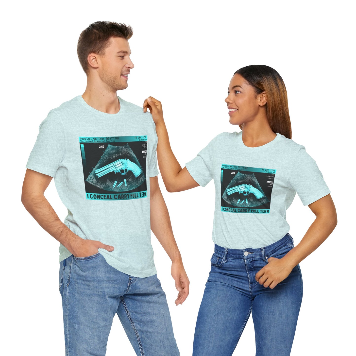 DK73: I Conceal Carry Full Term - Unisex S/S T-Shirt