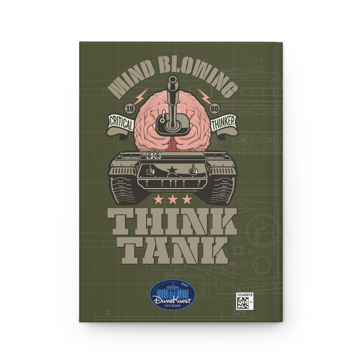 DK125: Think Tank - Hardcover Writing Journal