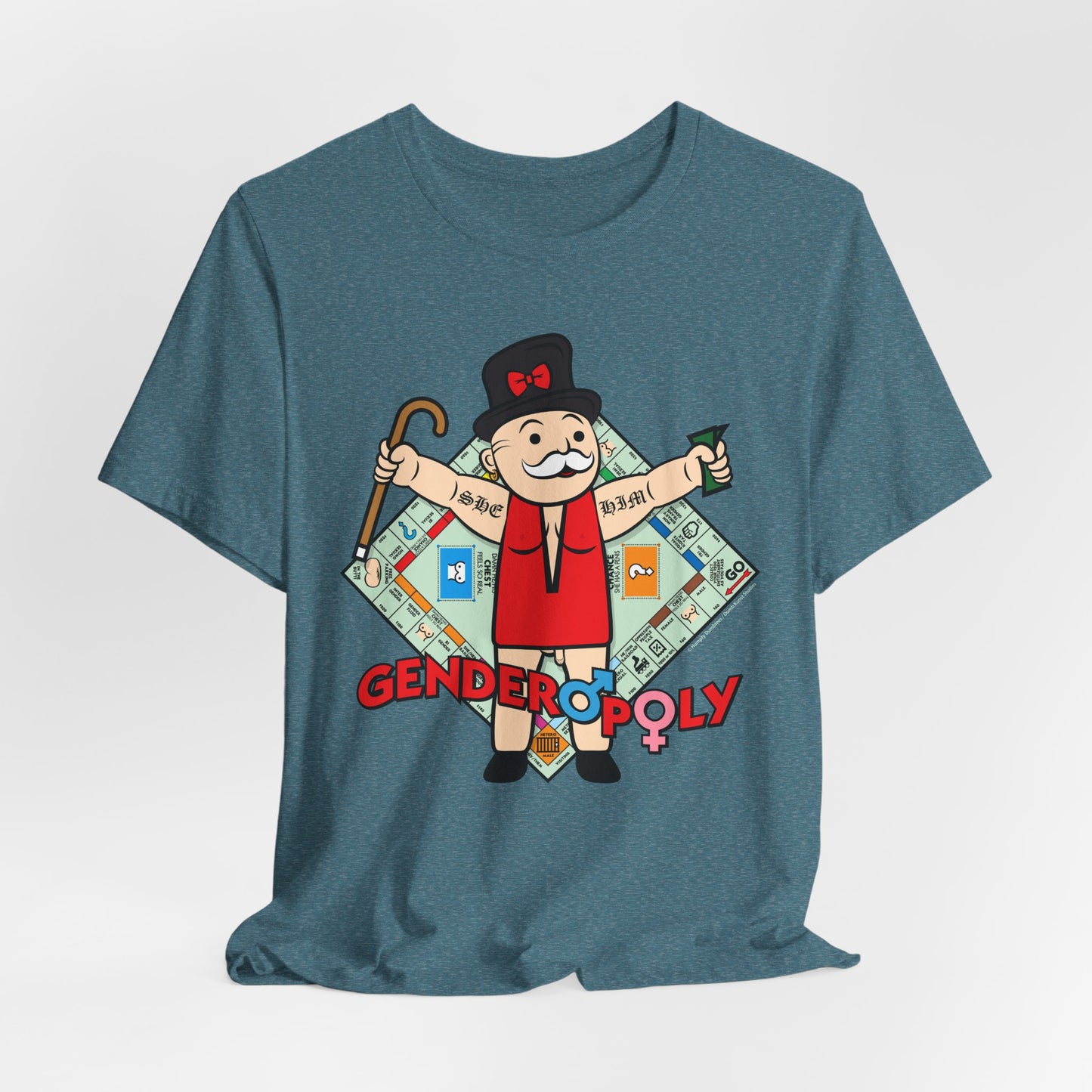 DK142: Genderopoly - Unisex S/S T-Shirt