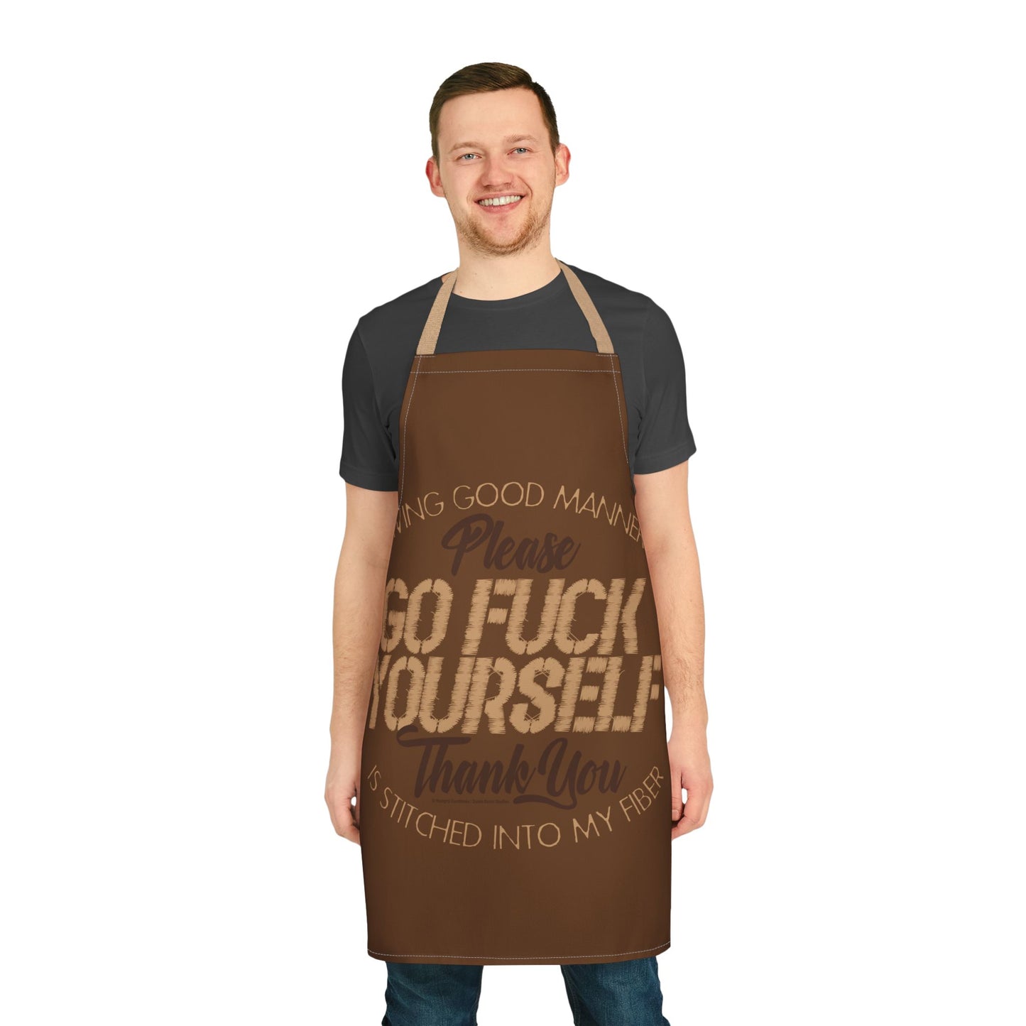 DK90: Please & Thank You (Go Fuck Yourself) - Twill Kitchen Apron