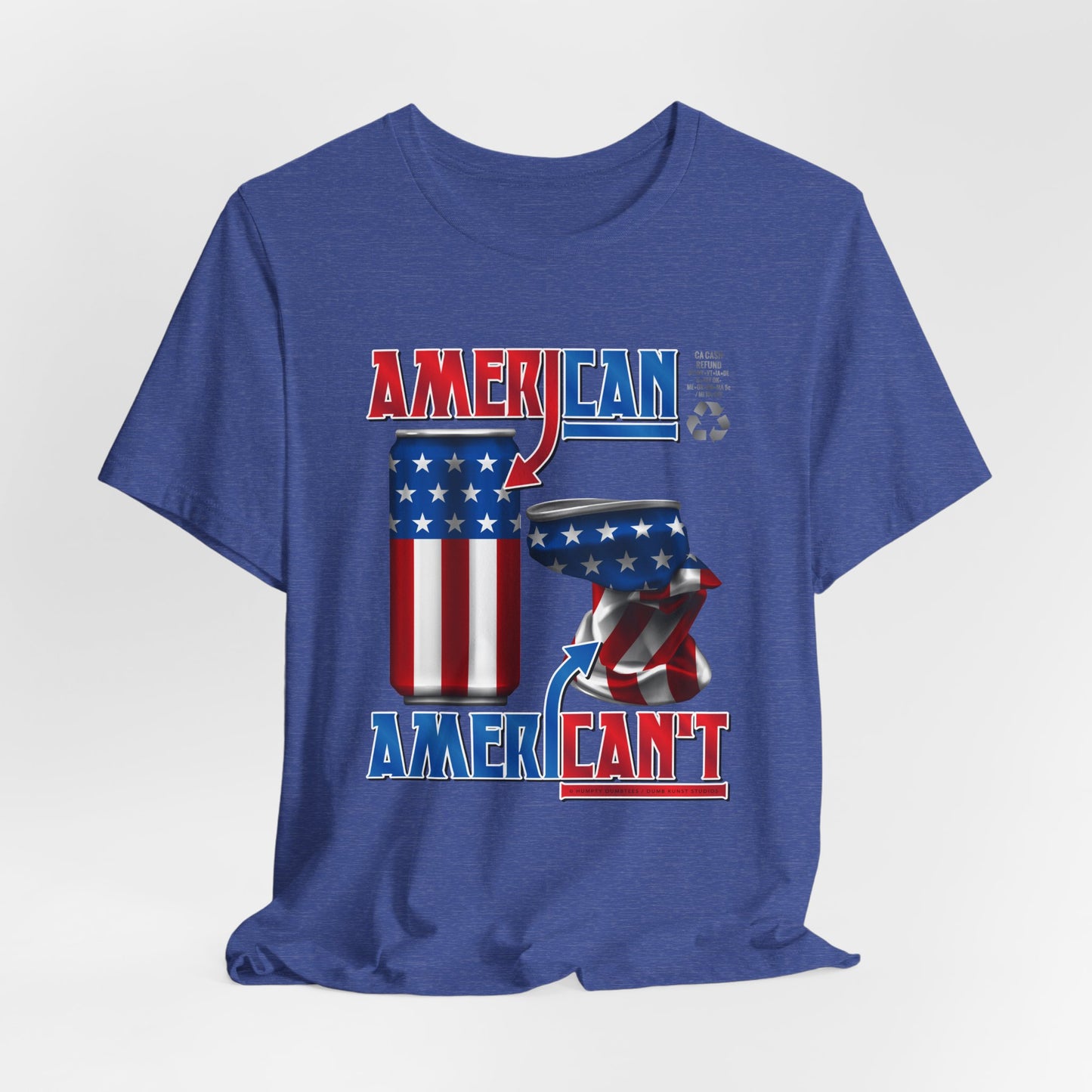 DK166: American't Recycling - Unisex S/S T-Shirt