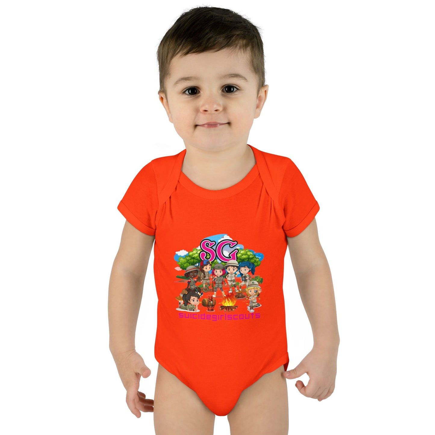 DK66: Suicide Girlscouts - Infant Sized Onsie