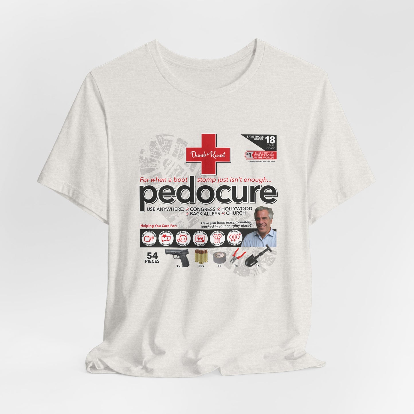 DK82: Pedocured - Unisex S/S T-Shirt