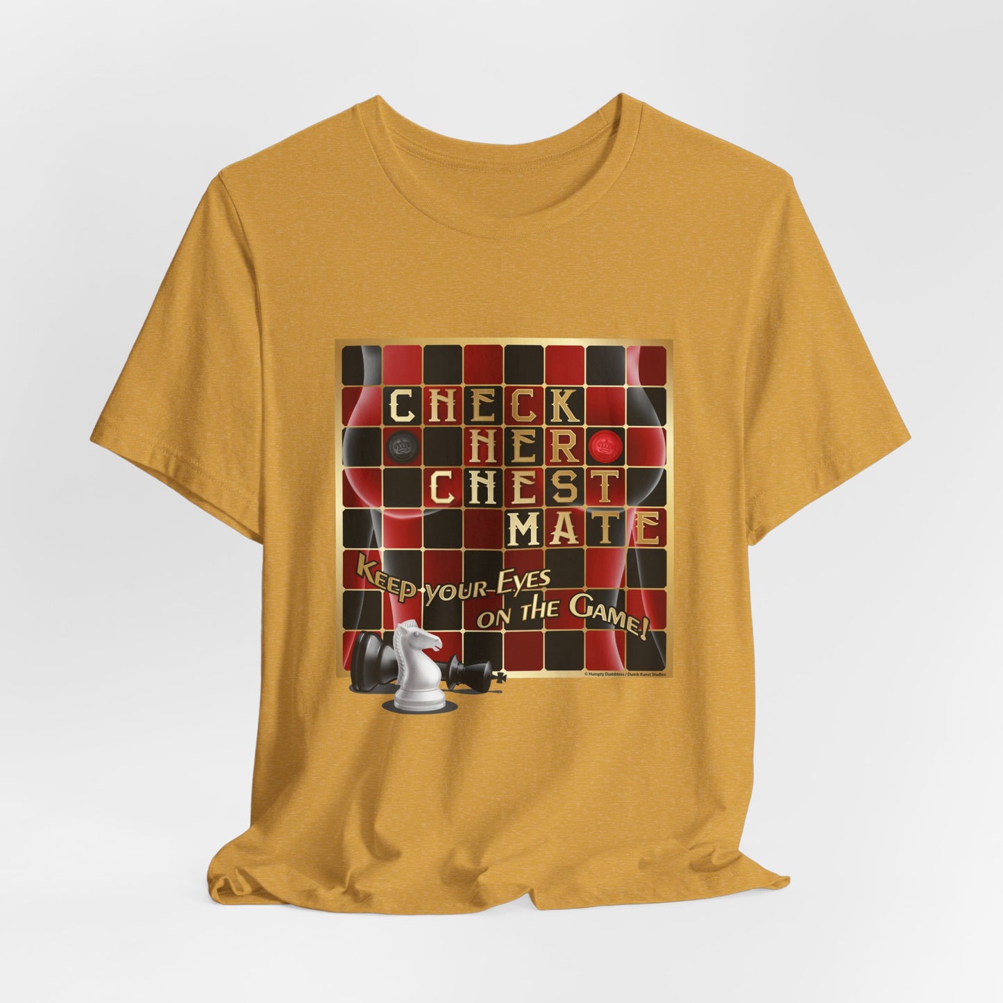 DK213: Checker Chessmate - Unisex S/S T-Shirt