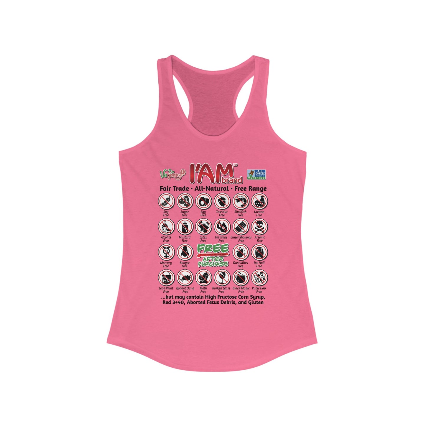 DK228: Free After Purchase - Ladies Racerback Tank