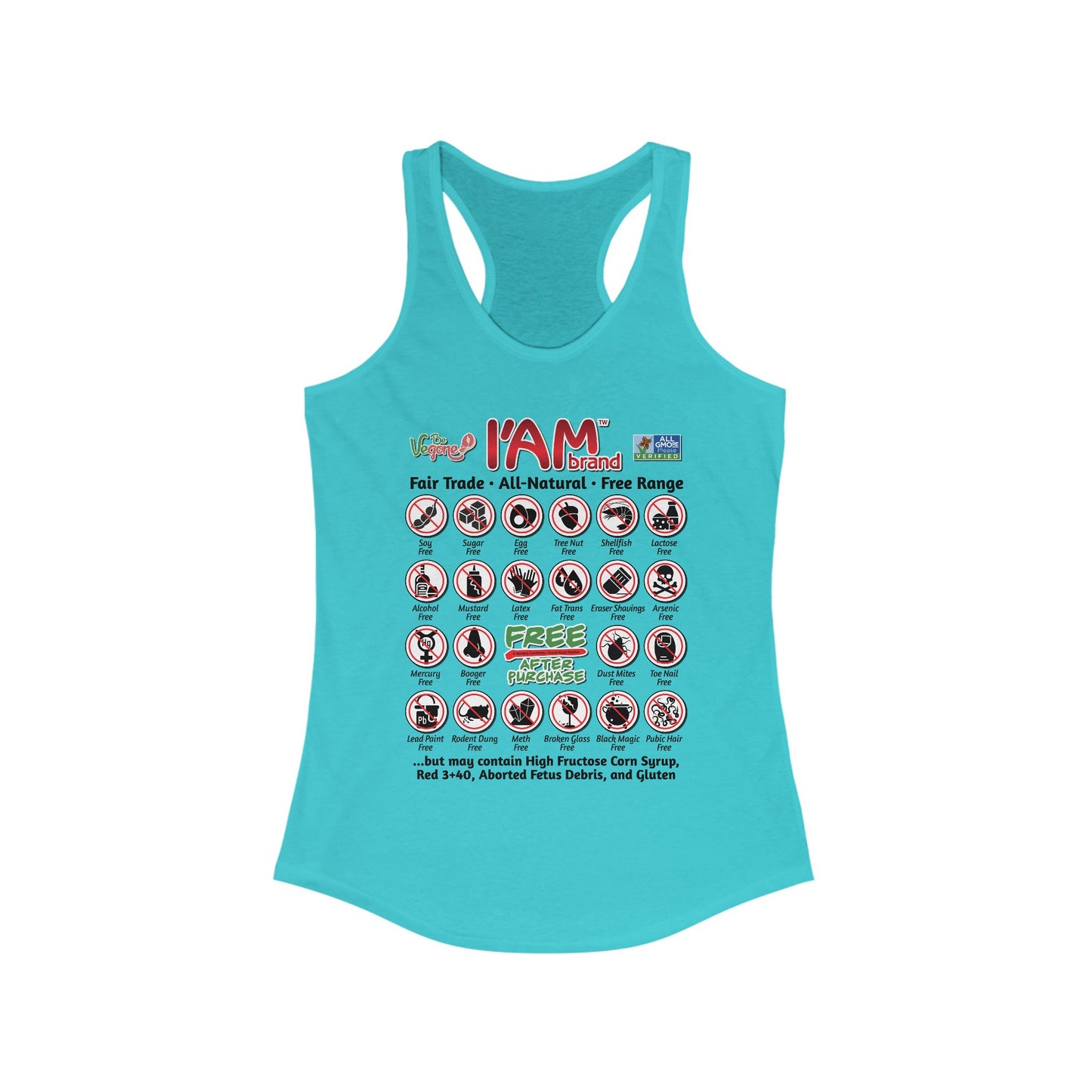 DK228: Free After Purchase - Ladies Racerback Tank