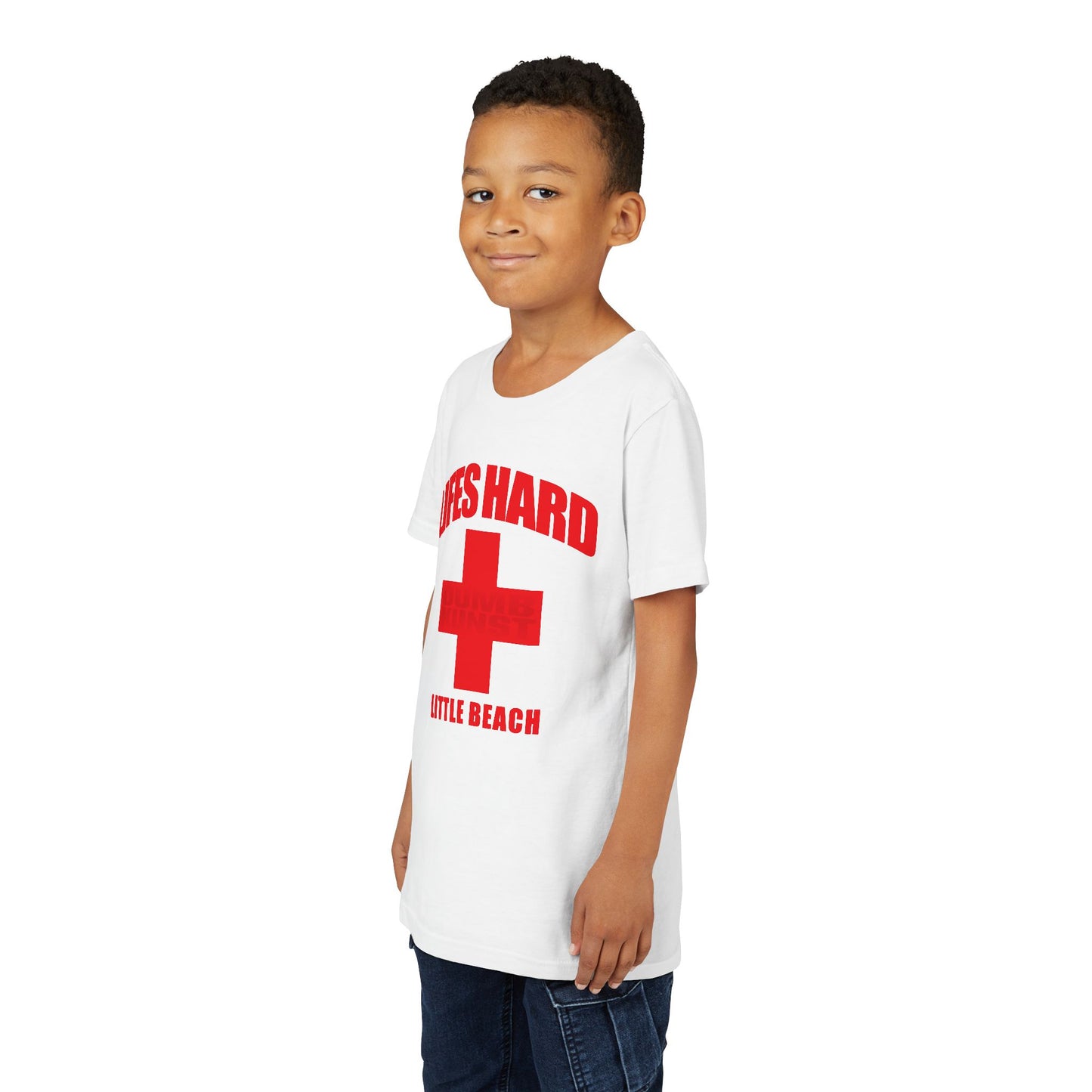DK42: LIFESHARD - Little Beach - Youth Sized T-Shirt
