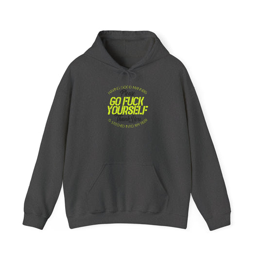 DK90: Please & Thank You (Go Fuck Yourself) - Adult Hooded Sweatshirt