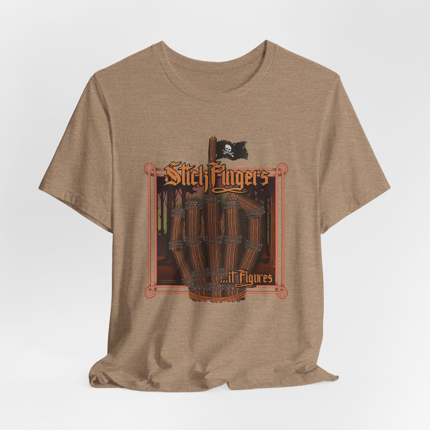 DK218: It Stick Figures - Unisex S/S T-Shirt