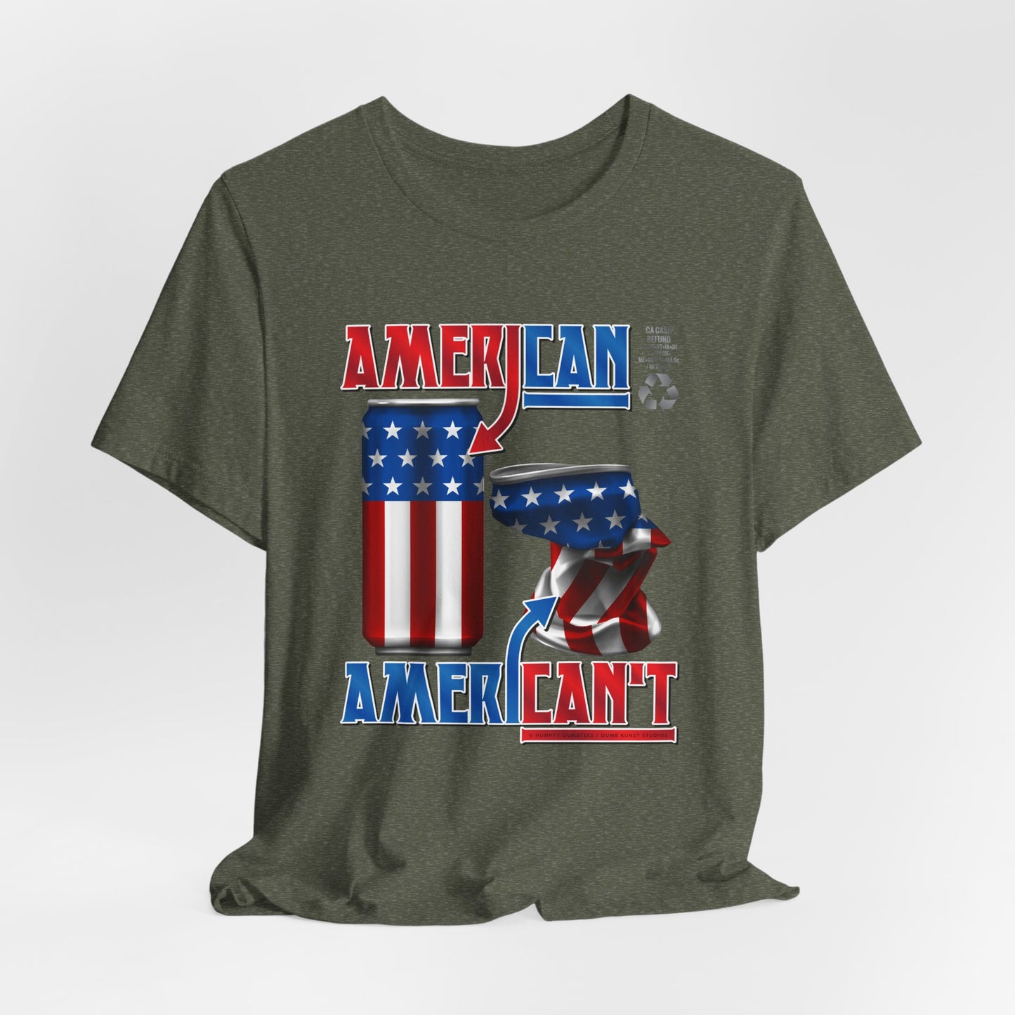 DK166: American't Recycling - Unisex S/S T-Shirt