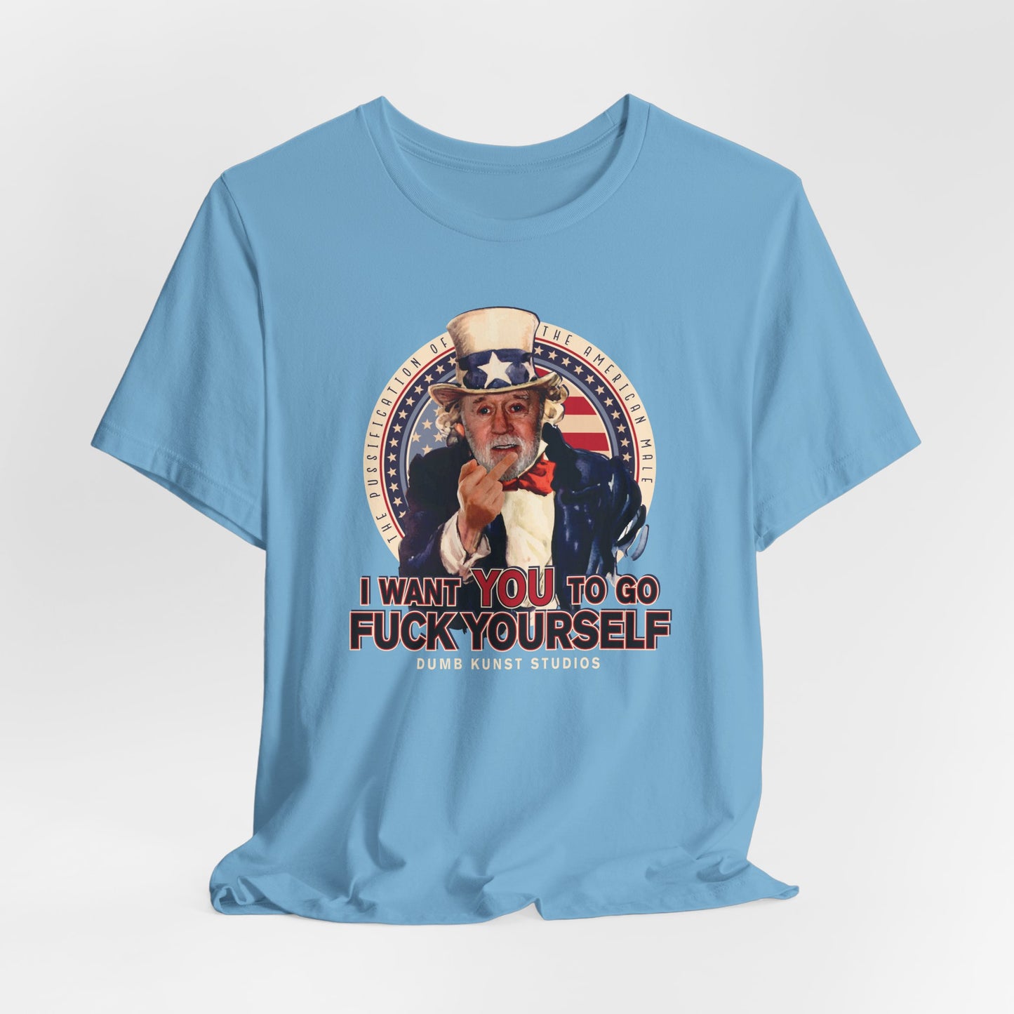 DK23: The Pussification of the American Male - Unisex S/S T-Shirt