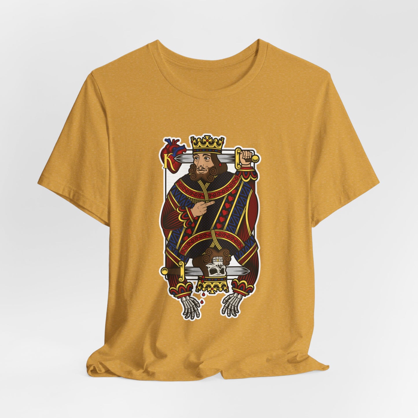 DK121: The King Is Dead (Bicycle Edition) - Unisex S/S T-Shirt