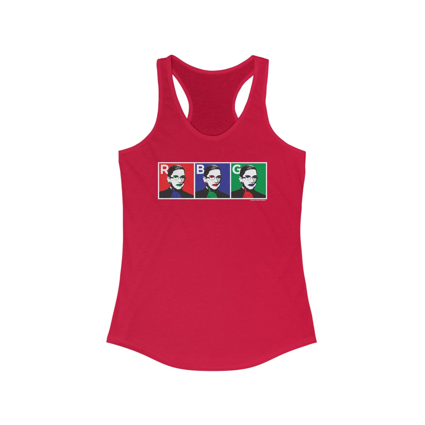 DK10: RBG IN RGB - Ladies Racerback Tank