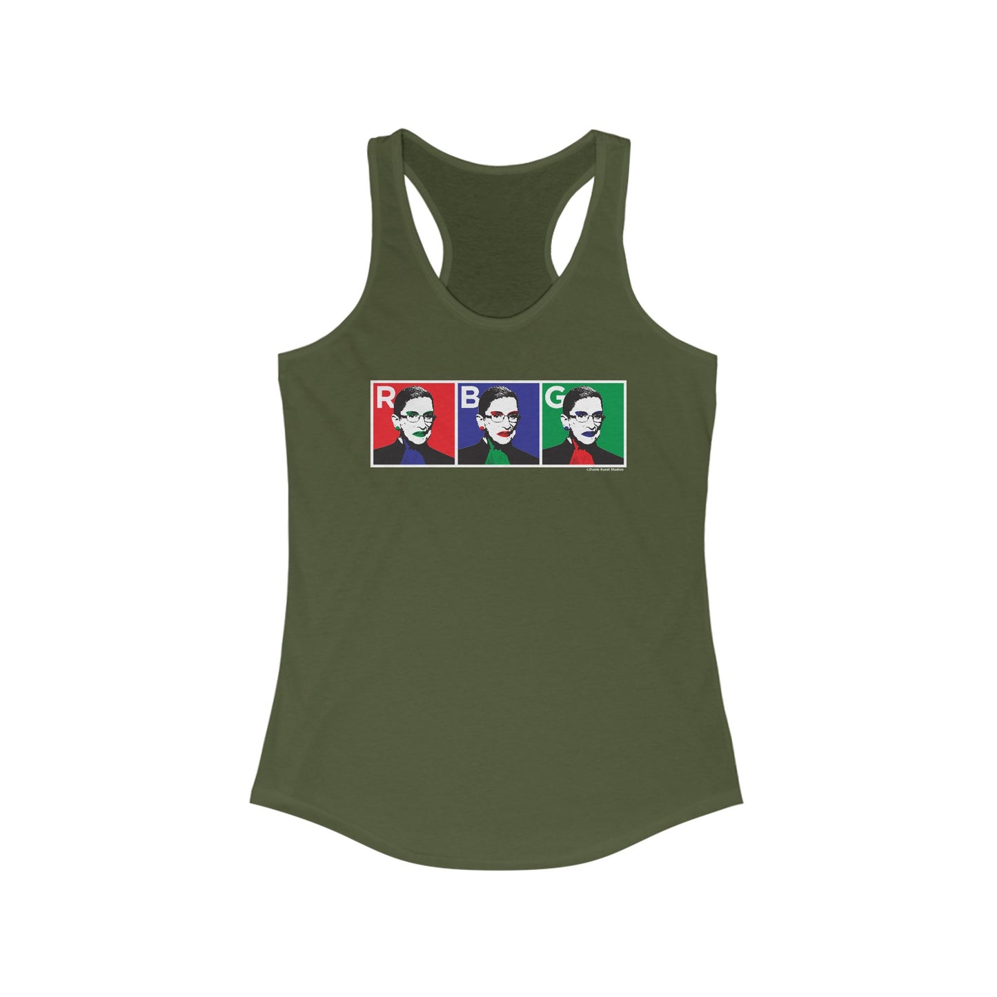 DK10: RBG IN RGB - Ladies Racerback Tank