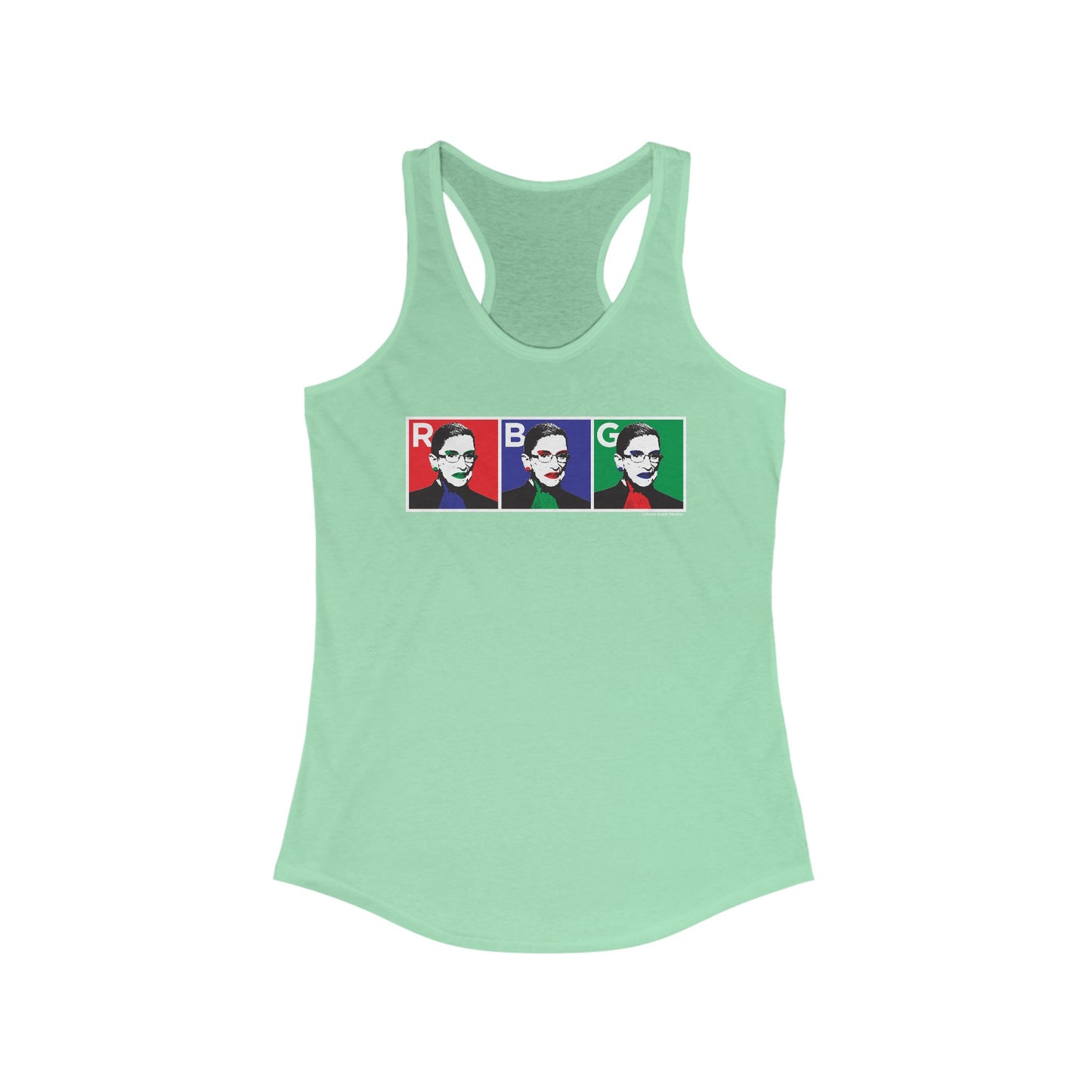 DK10: RBG IN RGB - Ladies Racerback Tank