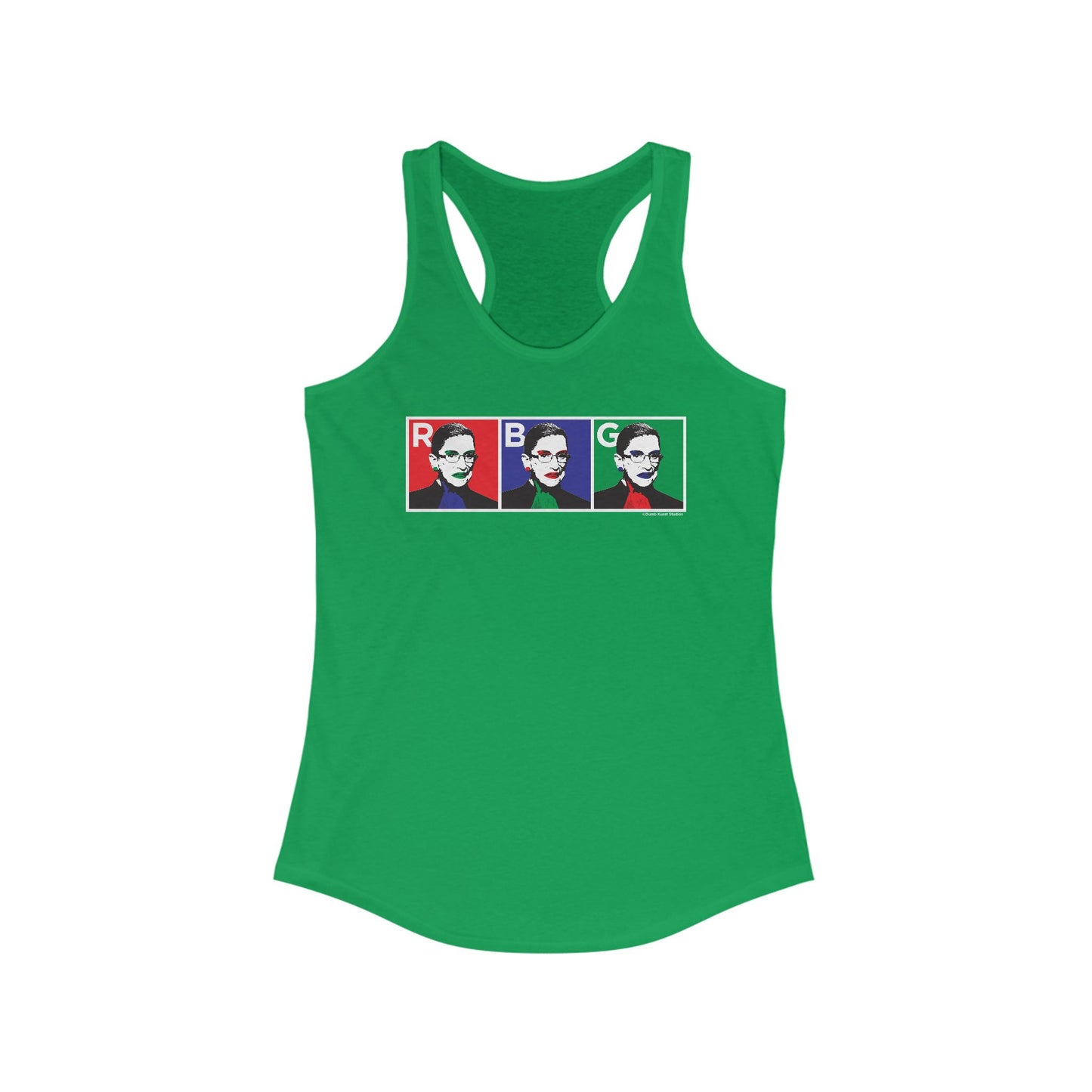 DK10: RBG IN RGB - Ladies Racerback Tank