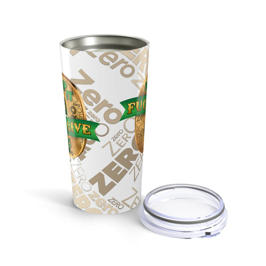 DK100: Zero Fucks To Give (Gold Edition) - 20oz Travel Tumbler