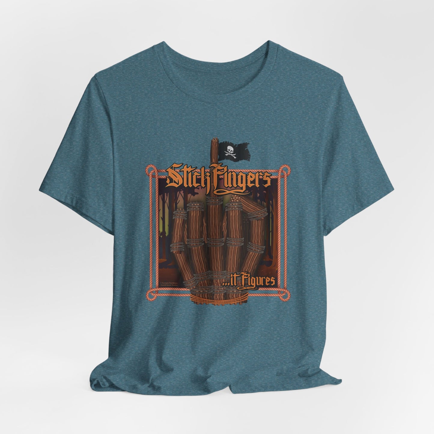 DK218: It Stick Figures - Unisex S/S T-Shirt