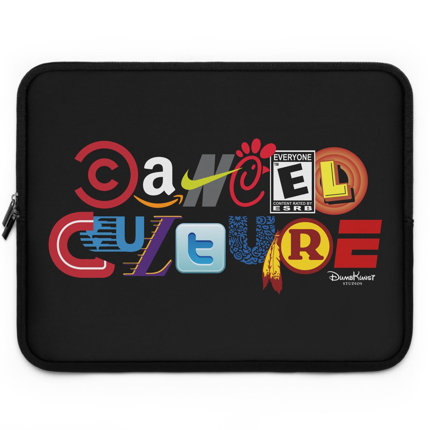 DK53: Cancel Culture - Padded Laptop / Tablet Sleeve