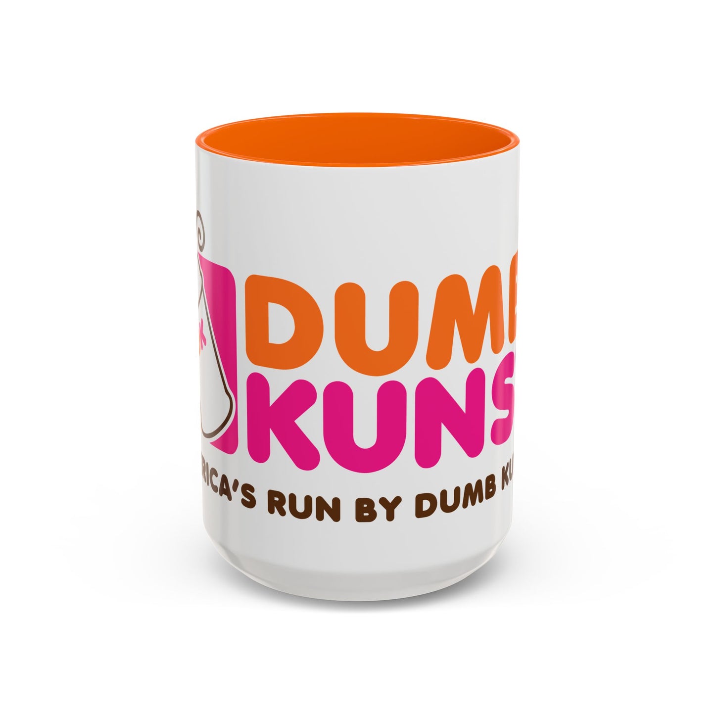 DK11: America Runs on Dumb Kunst (Logo Edition) - Ceramic Coffee Mugs