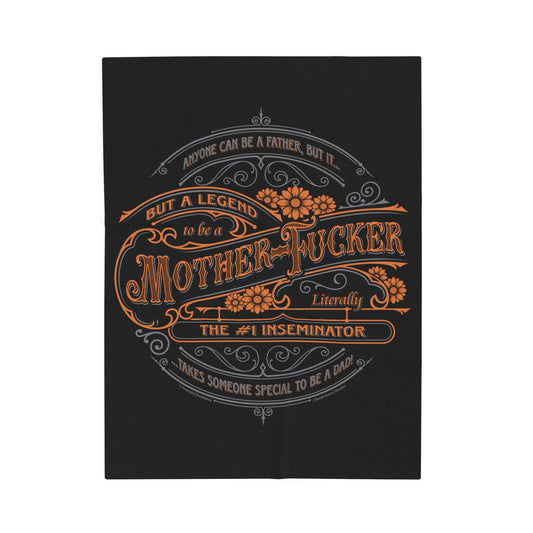 DK133: My Super Hero - Velveteen Plush Blanket