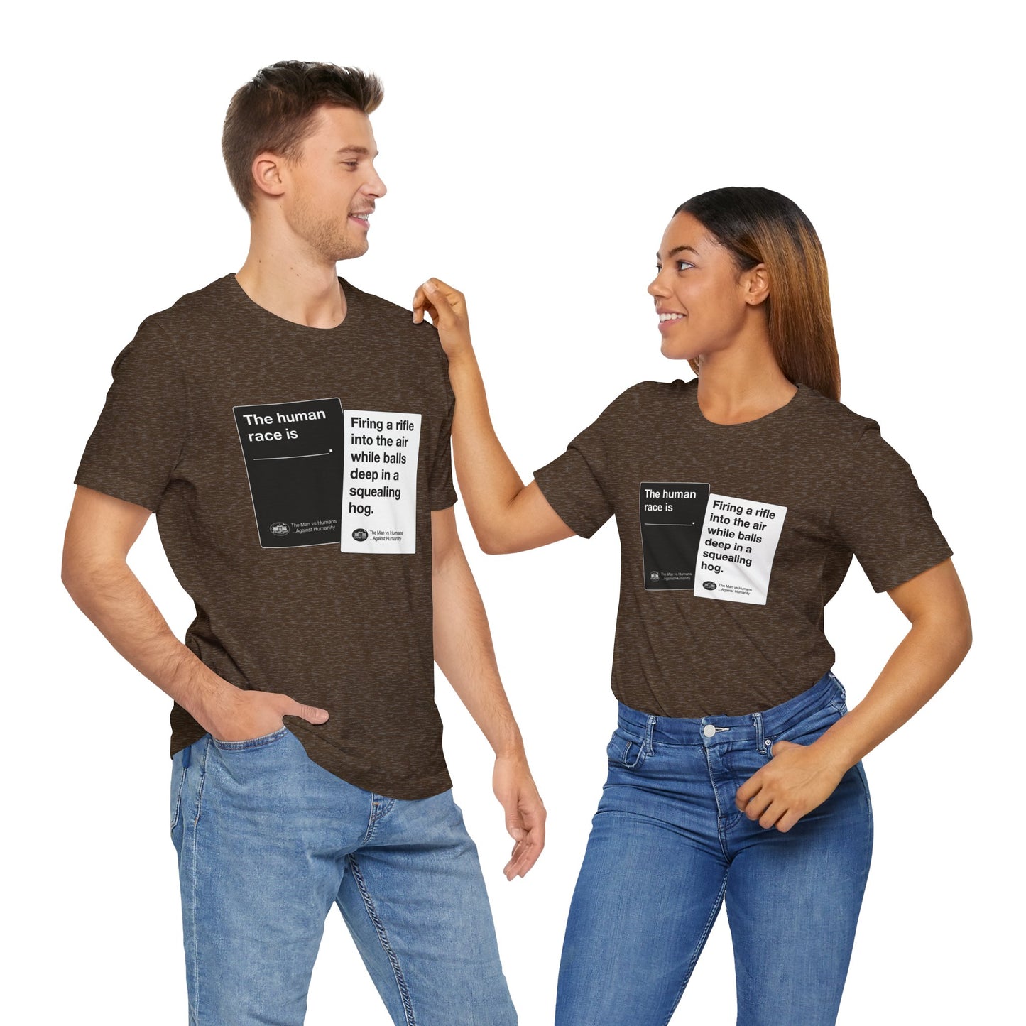 DK180: Humans Against Humanity (Squealing Hog Edition) - Unisex S/S T-Shirt