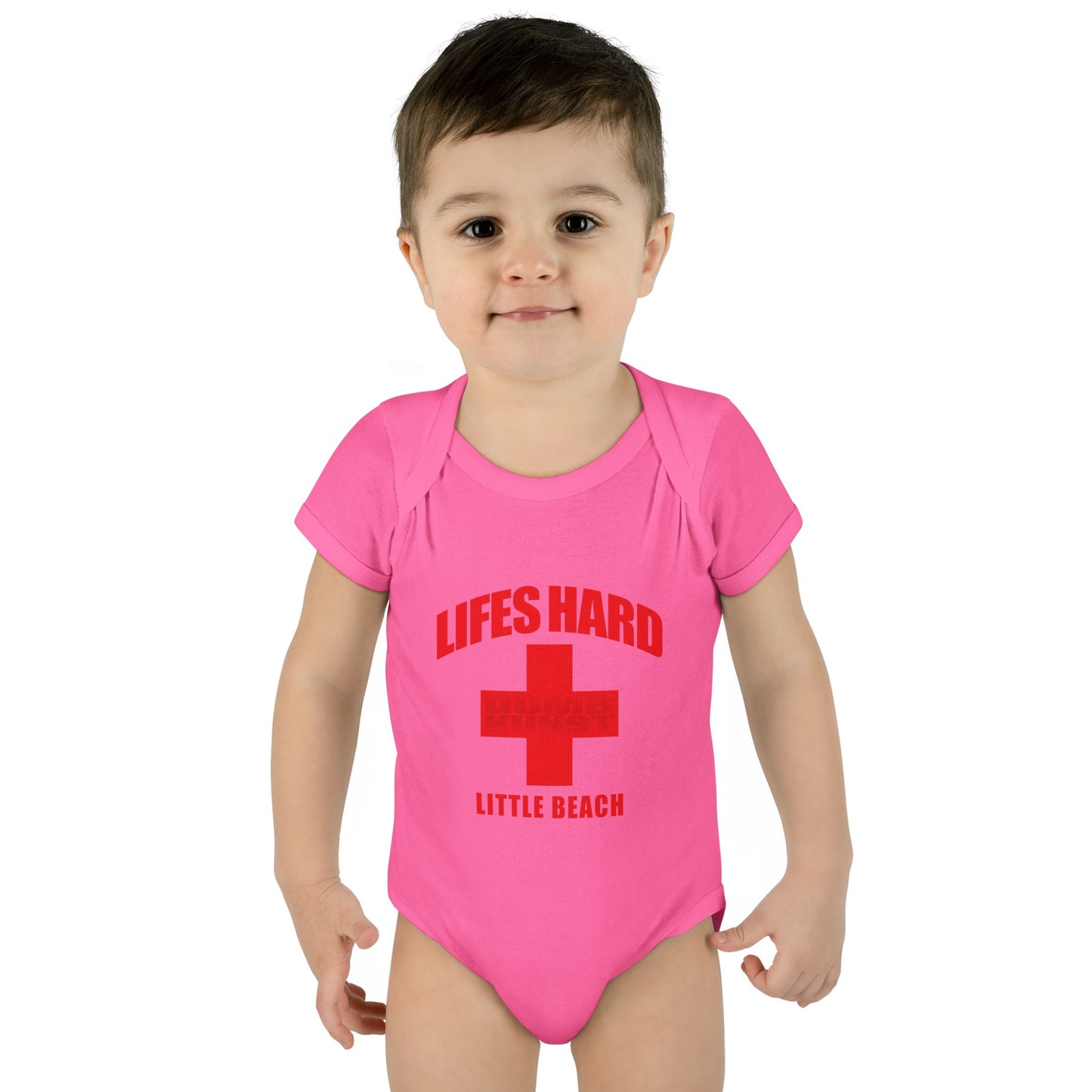 DK42: LIFESHARD - Little Beach - Infant Sized Onsie