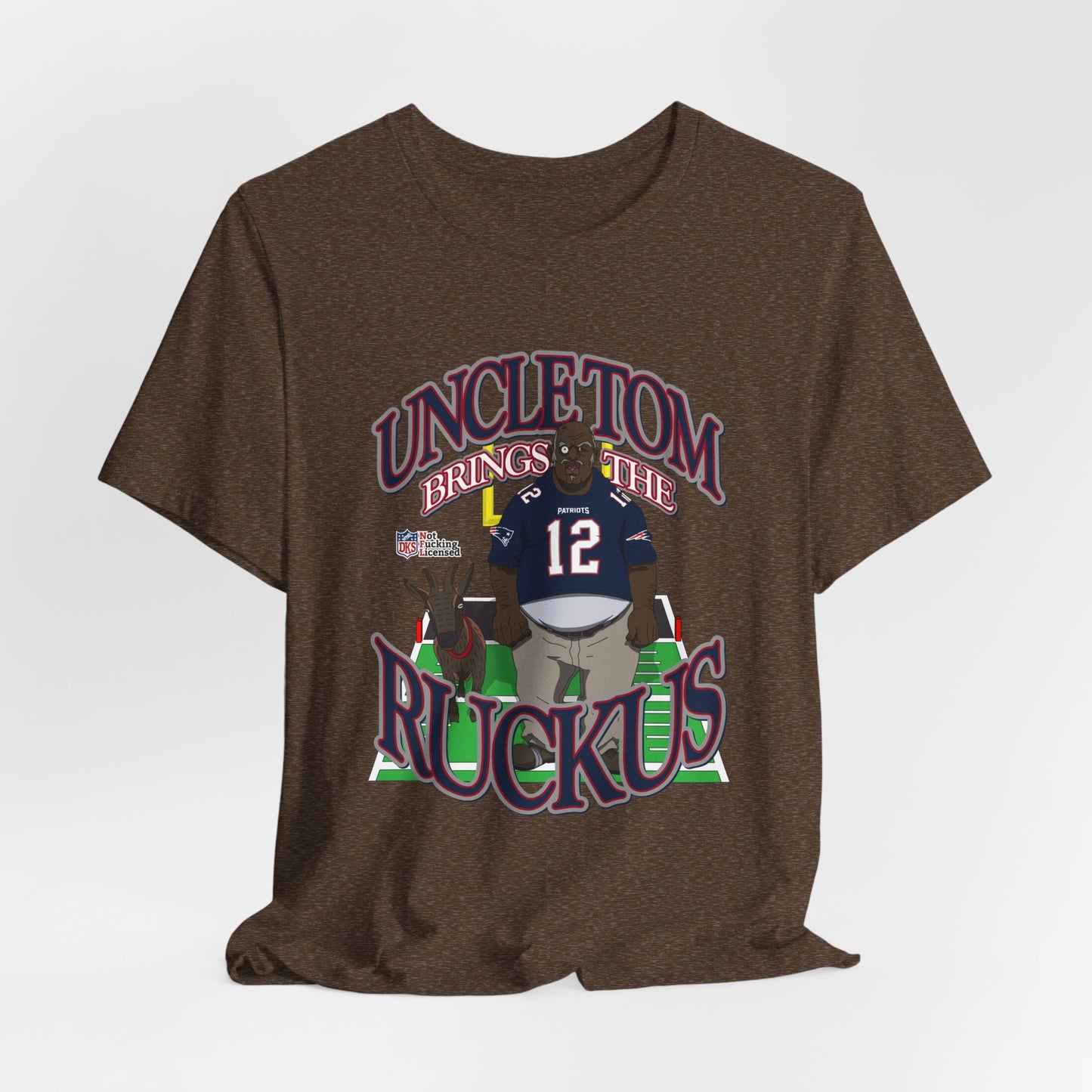 DK112: Uncle Tom Ruckus (New England Edition) - Unisex S/S T-Shirt