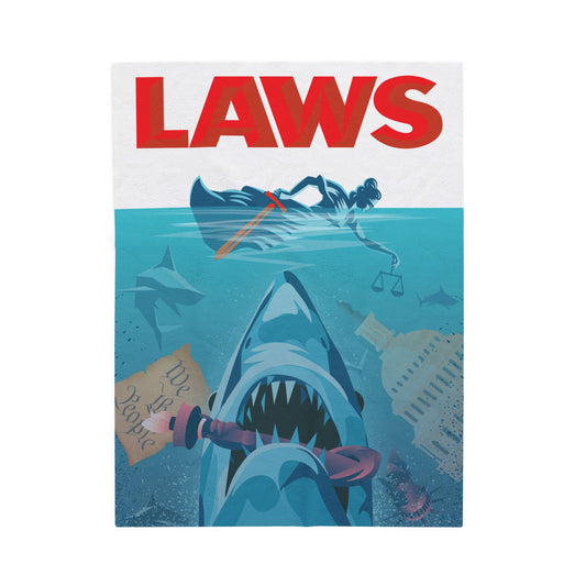 DK101: Break Their Jaws - Velveteen Plush Blanket