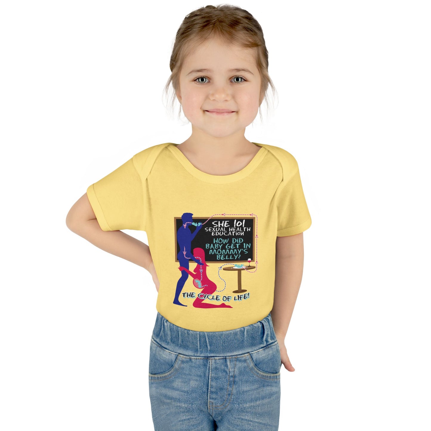 DK184: Baby In The Belly - Infant Sized Onsie