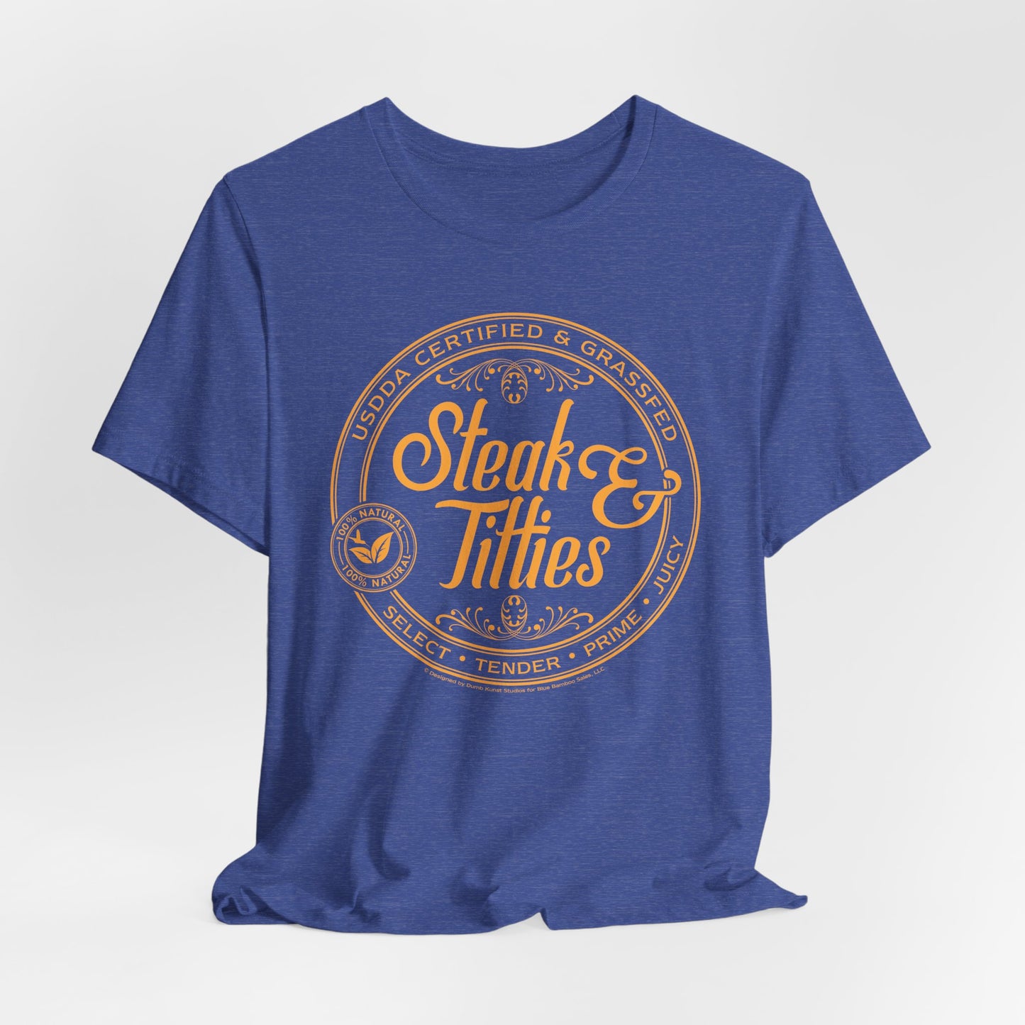 DK225: Steak & Titties - Unisex S/S T-Shirt
