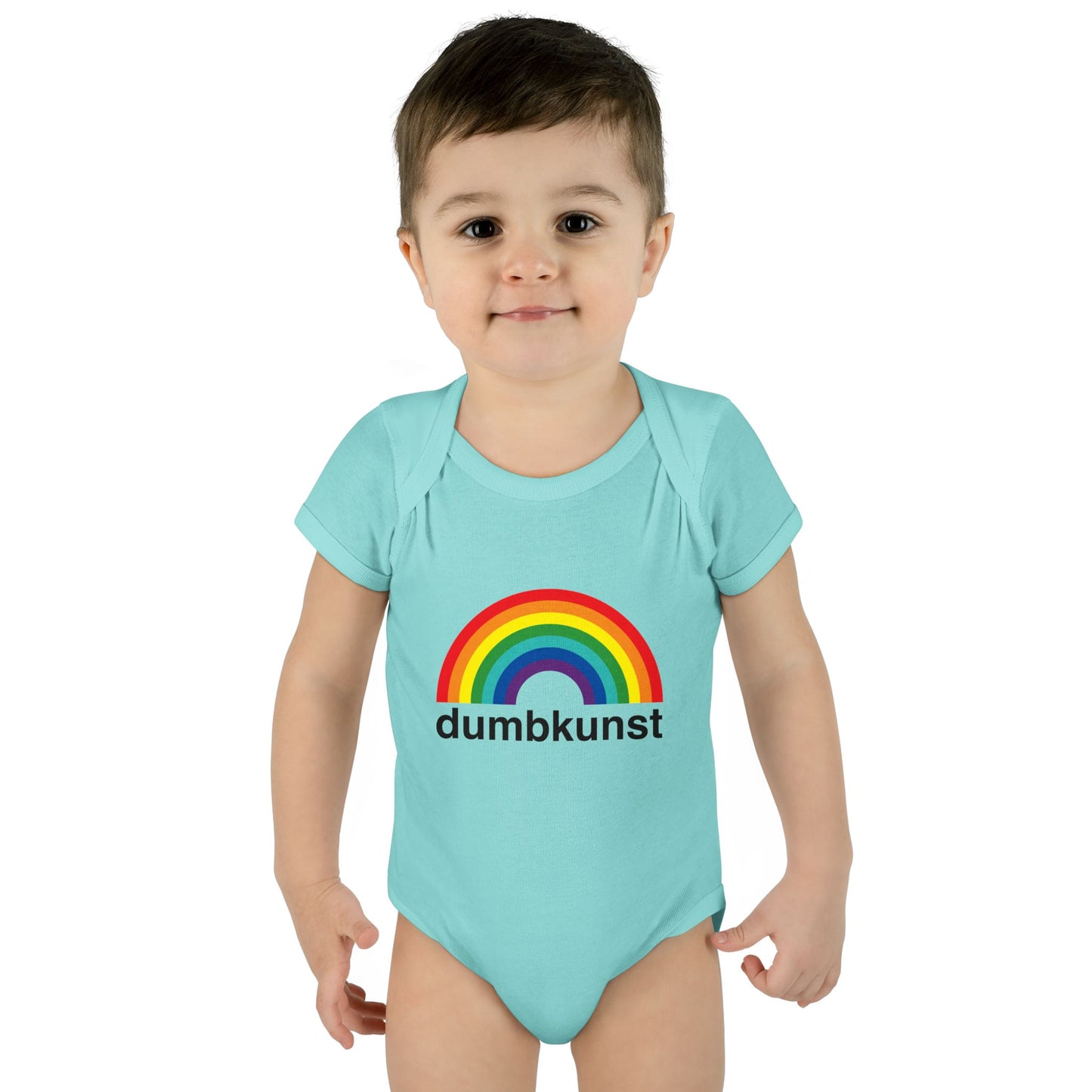 DK16: Dumb Kunst Under The Rainbow - Infant Sized Onsie