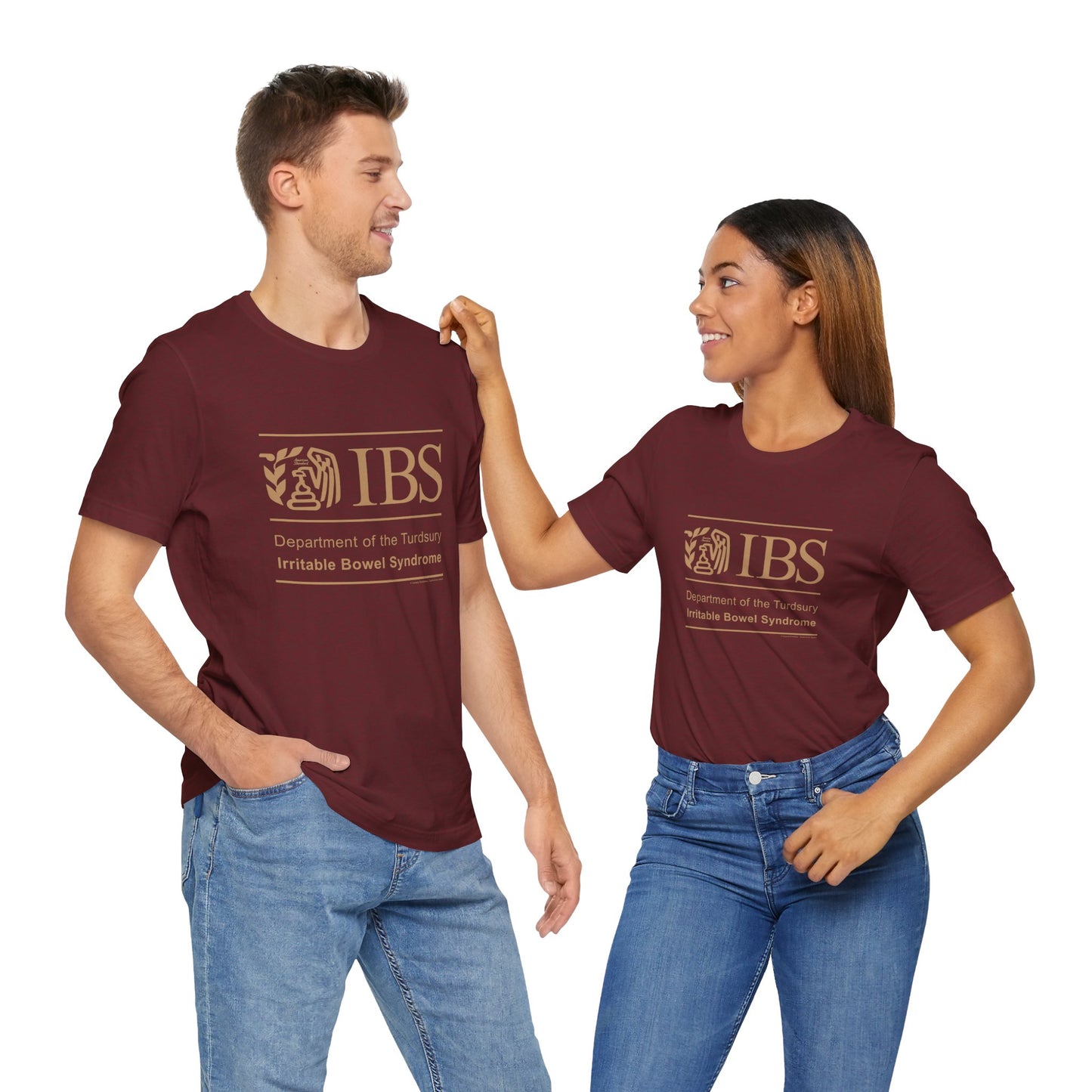 DK71: Dept. of Turdsury's IBS - Unisex S/S T-Shirt