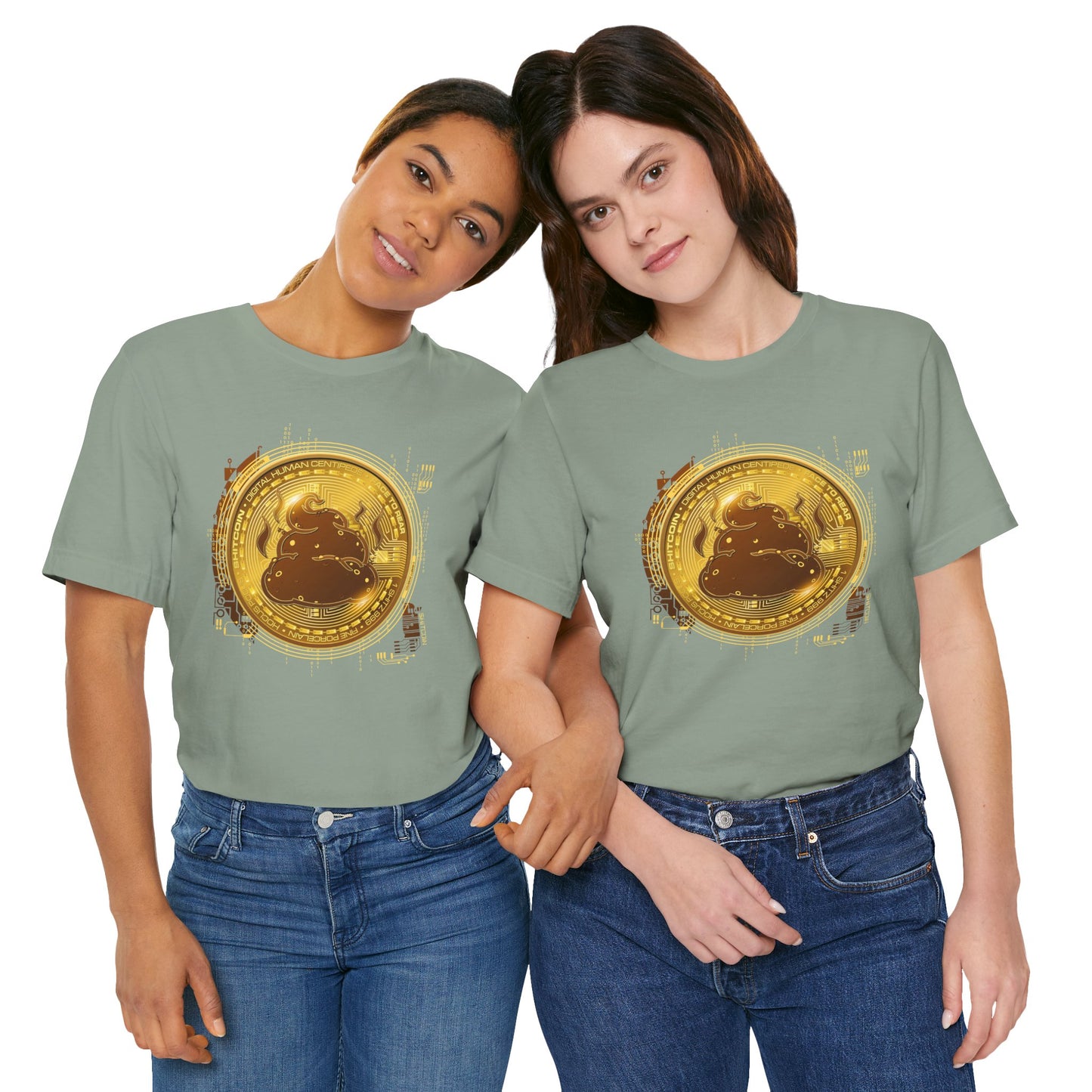 DK95: Shitcoin - Unisex S/S T-Shirt