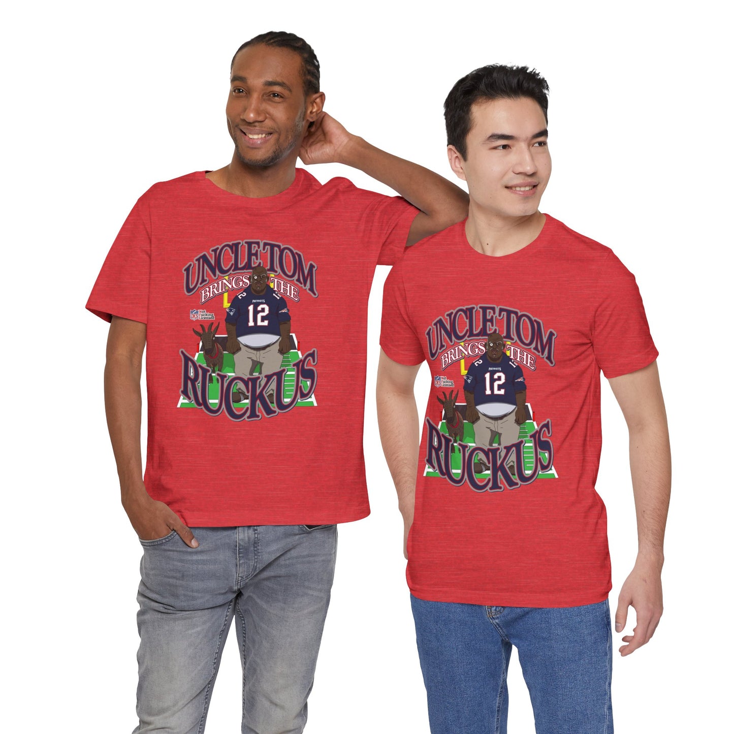 DK112: Uncle Tom Ruckus (New England Edition) - Unisex S/S T-Shirt