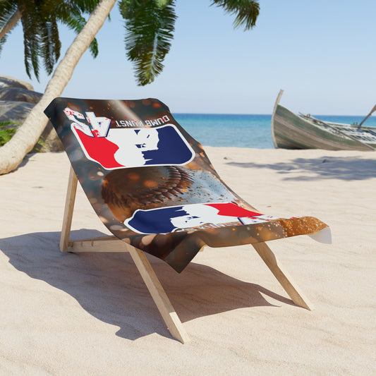 DK3: Take Me Out of the Ball Game - 30"x60" Beach Towel