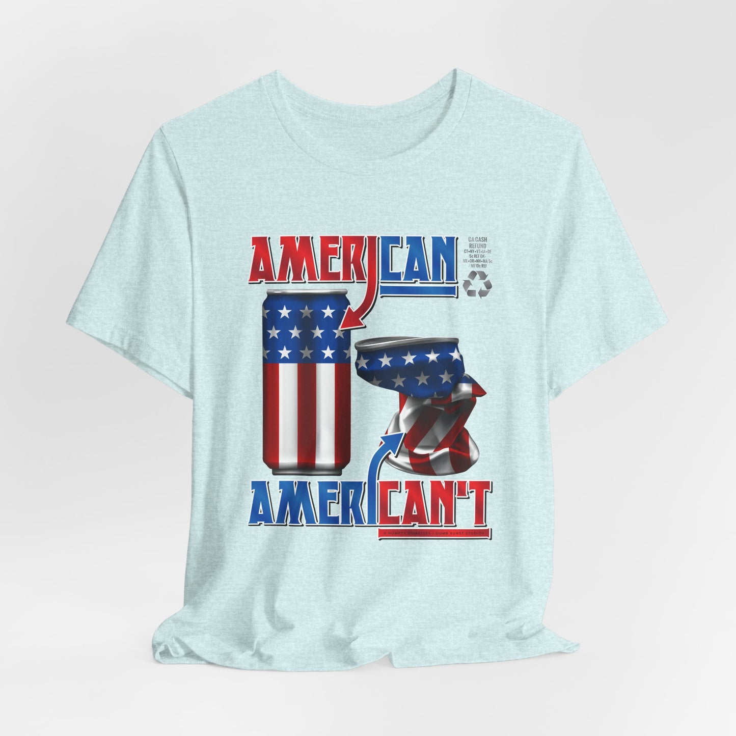 DK166: American't Recycling - Unisex S/S T-Shirt
