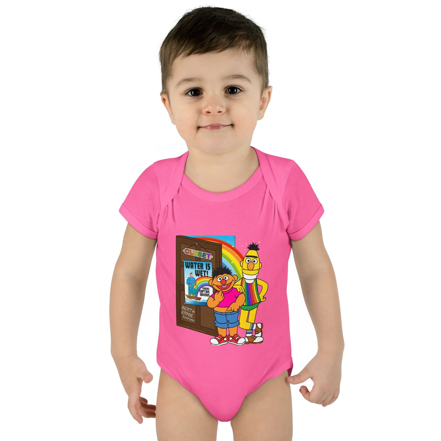DK201: Bert & Ernie's Closet - Infant Sized Onsie
