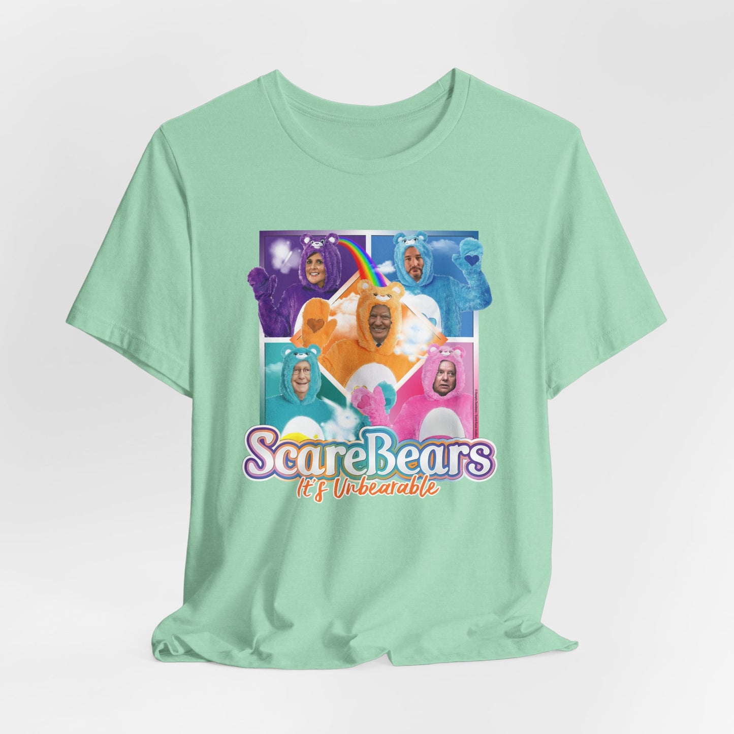 DK113: It's Unbearable (Scare Bears Edition) - Unisex S/S T-Shirt